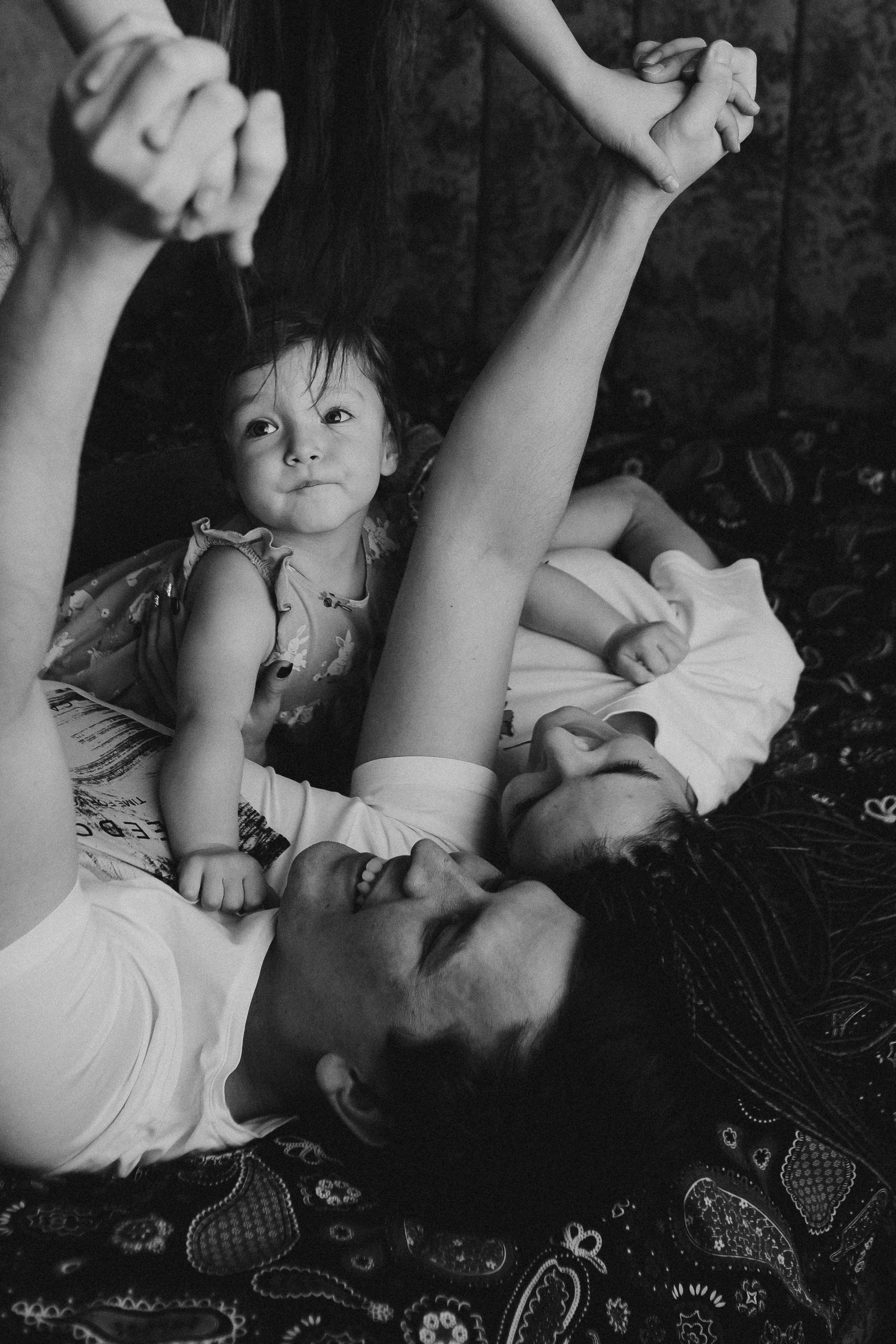 Тимур, Оля, Рита, Лира. Семейный фотограф новорожденных УФА Гульнара Зиновьева