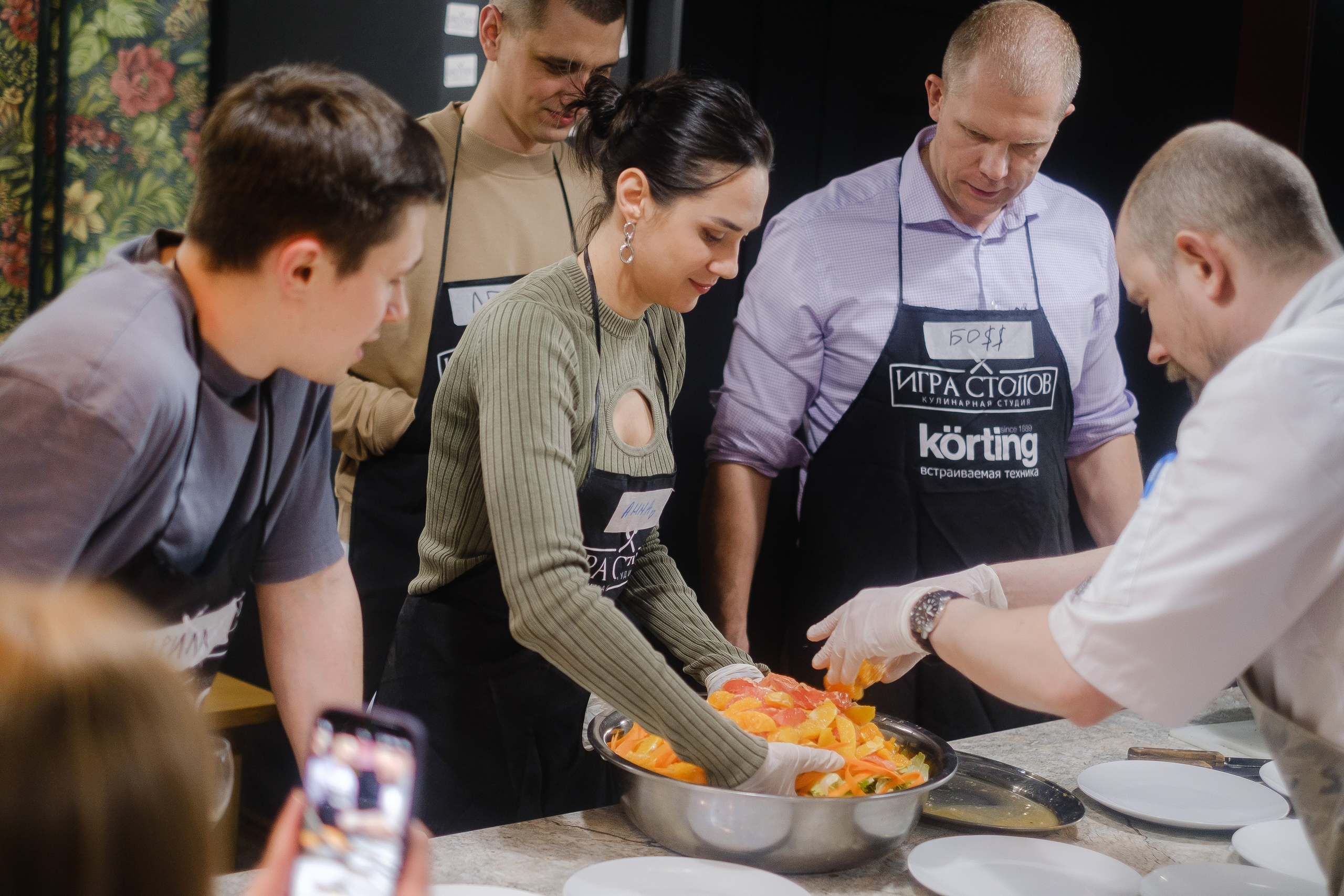 Корпоратив на кулинарном мк. Фотограф Мария Хлебникова Санкт-Петербург Москва