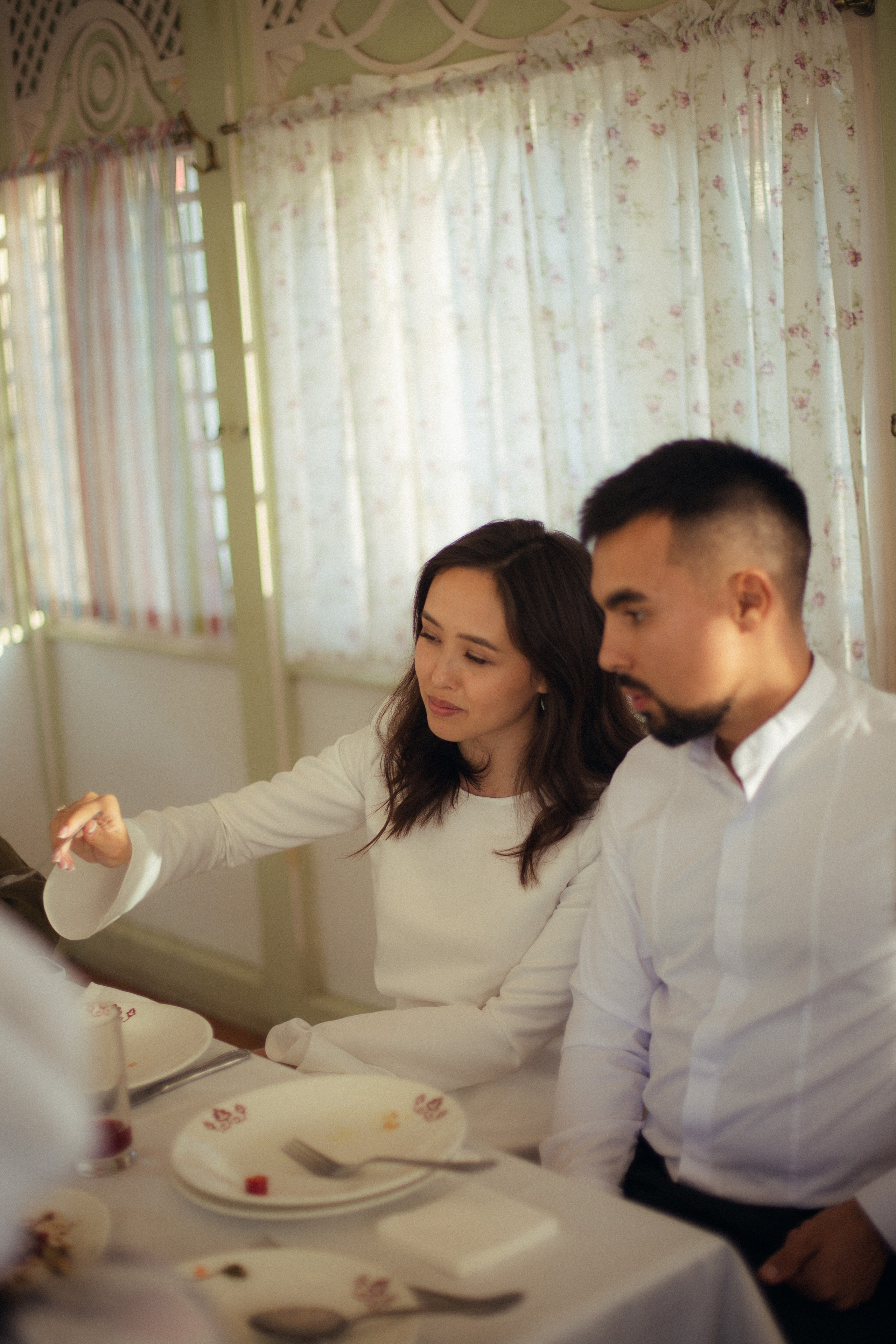 Никах Алии и Ильгама, семейный ужин. Фотограф любви в городе Казань