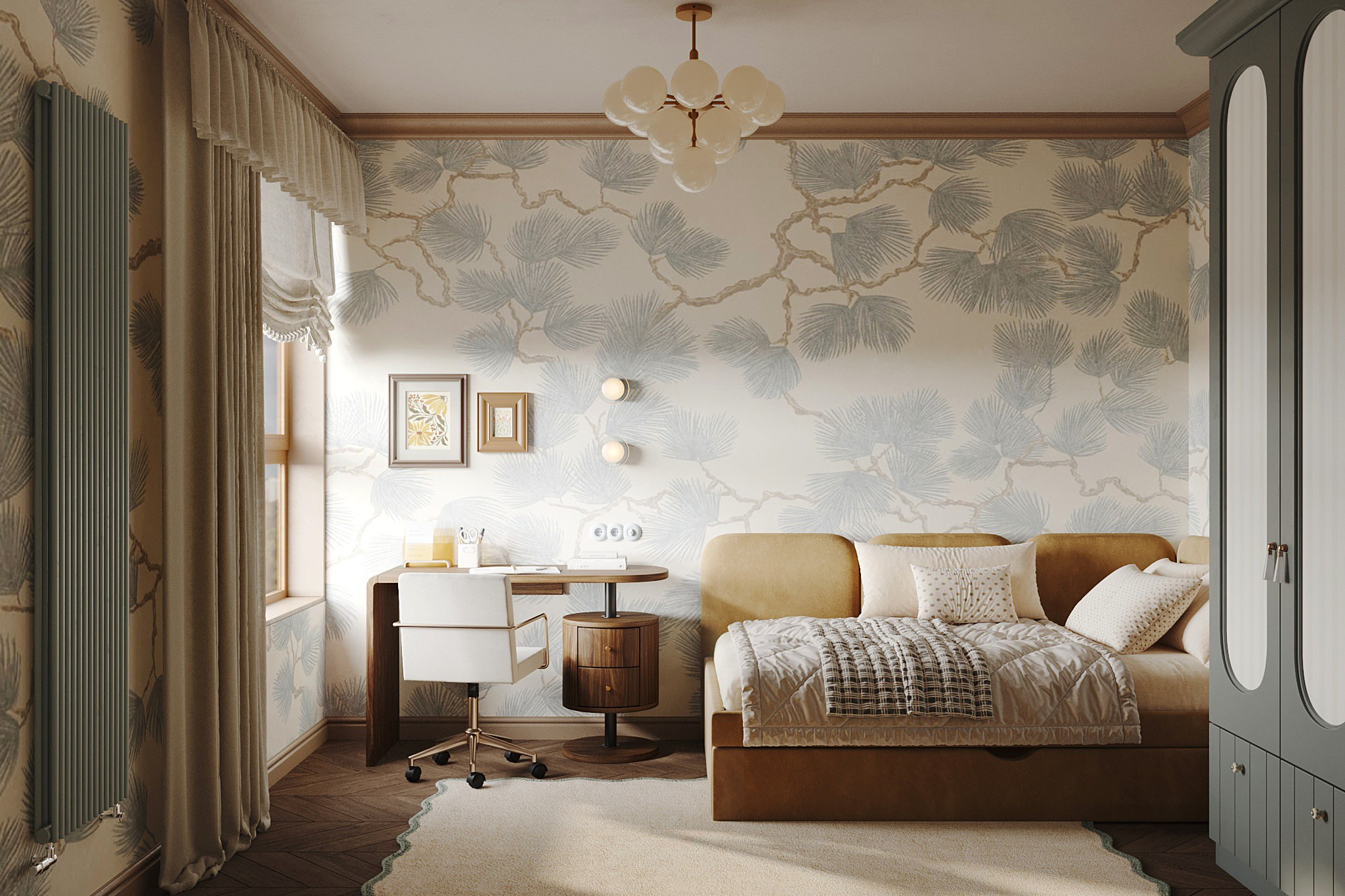 Халвичный раф. MIRRO STUDIO Дизайн интерьера и реализация под ключ Варшава