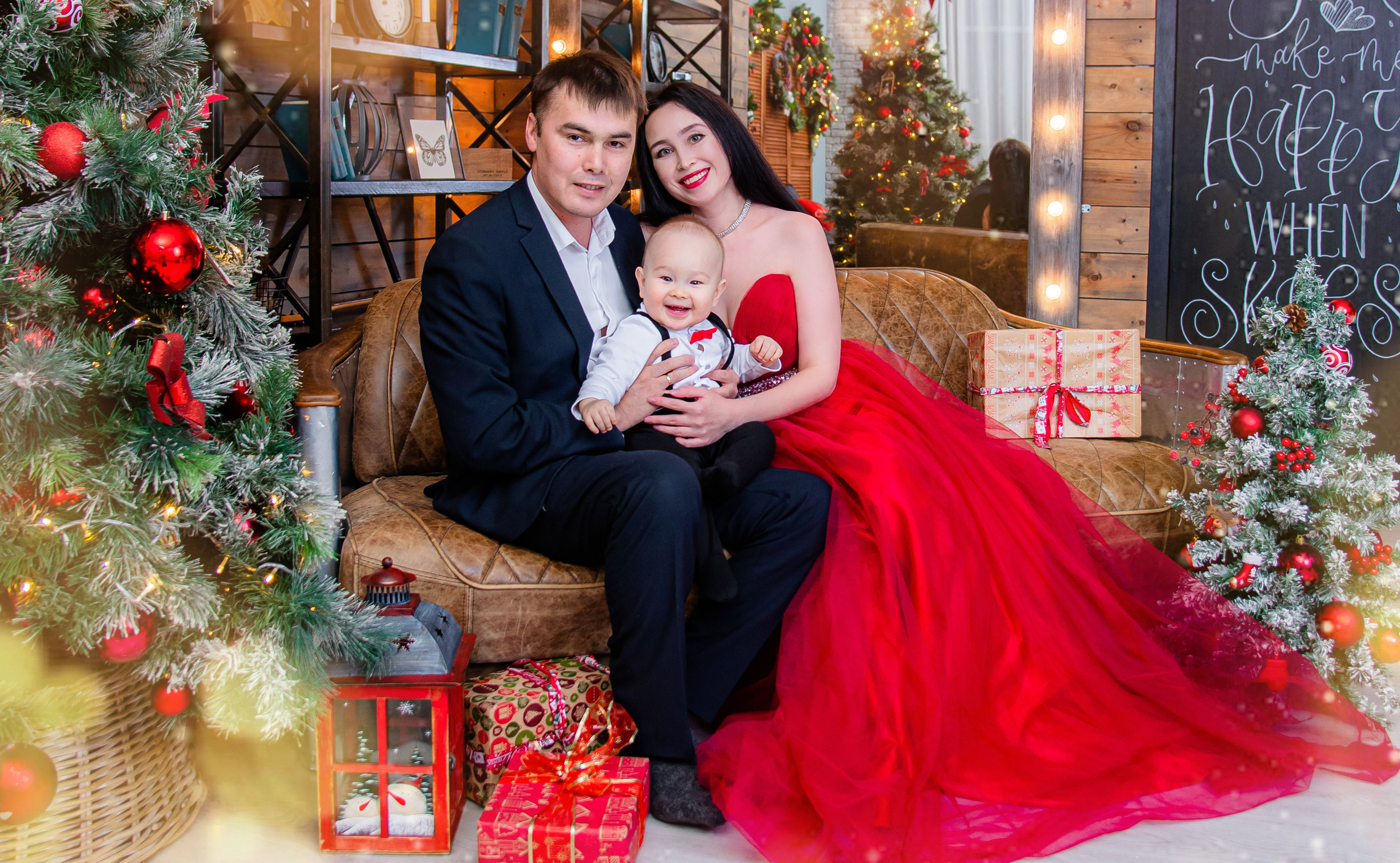 Новогодняя фотосессия в Уфе. Семейный и свадебный фотограф в Уфе Карина Кирпичникова