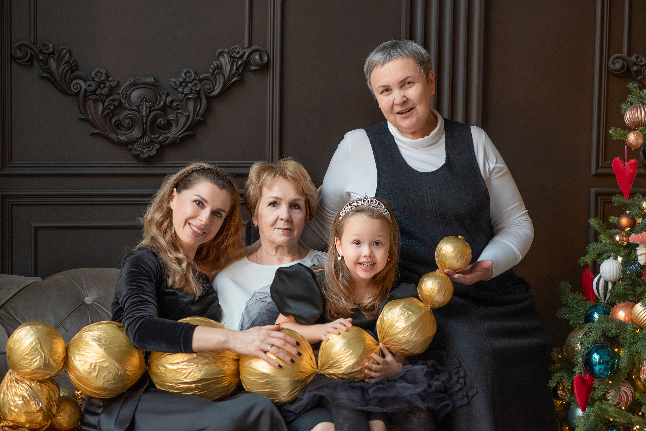 Новый год. Ньюборн и семейный фотограф Юлия Кордис