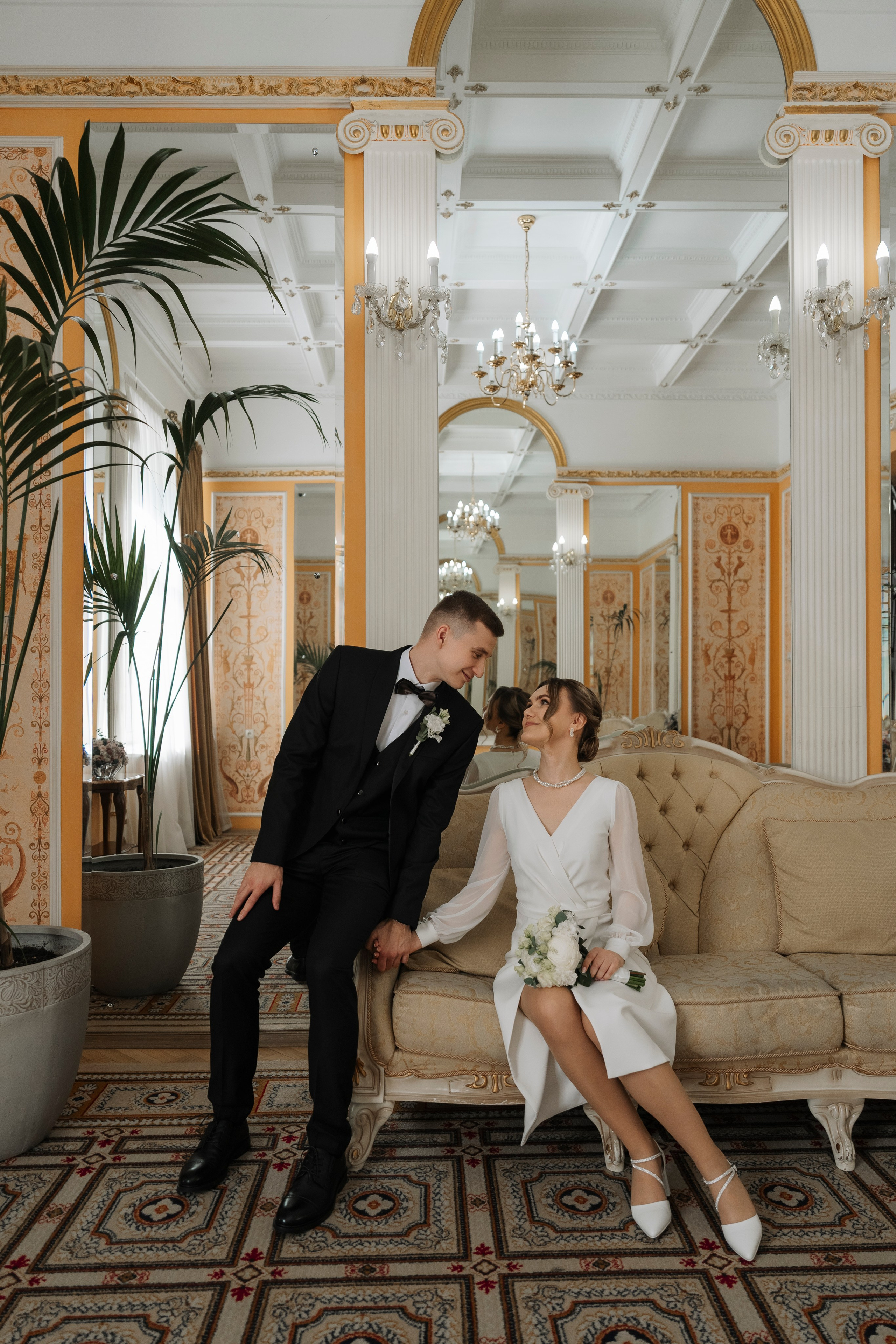 Алина и Александр. Свадебный фотограф в Москве Анна Полушина