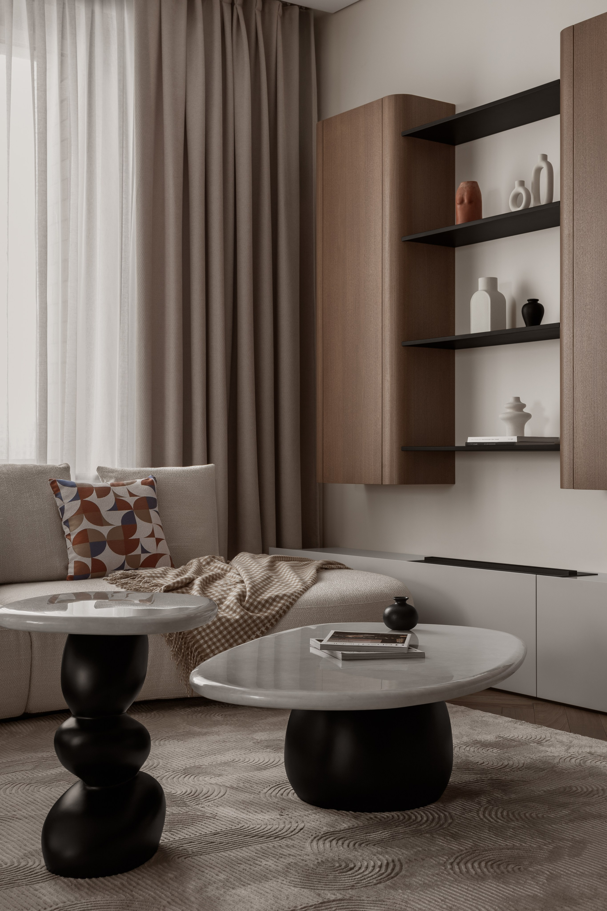 Sunset Avenue. Roman Yakunin — interior photographer in Almaty, Kazakhstan