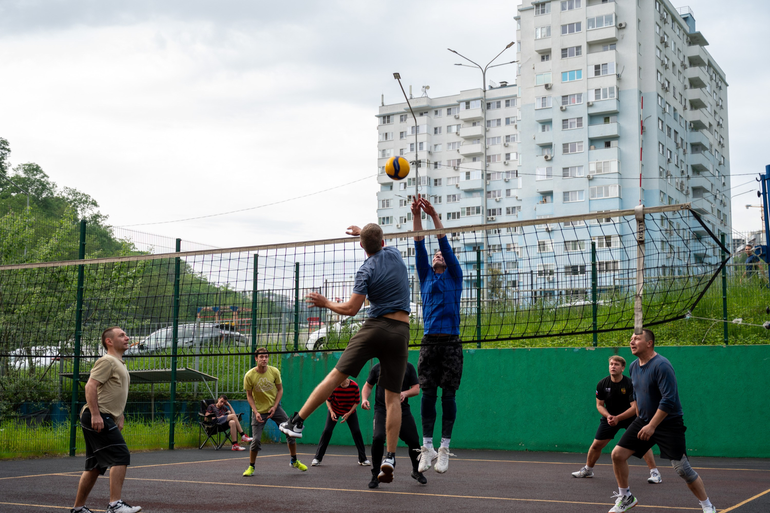 Турнир по Волейболу. Фотографирую счастливых людей в Сочи