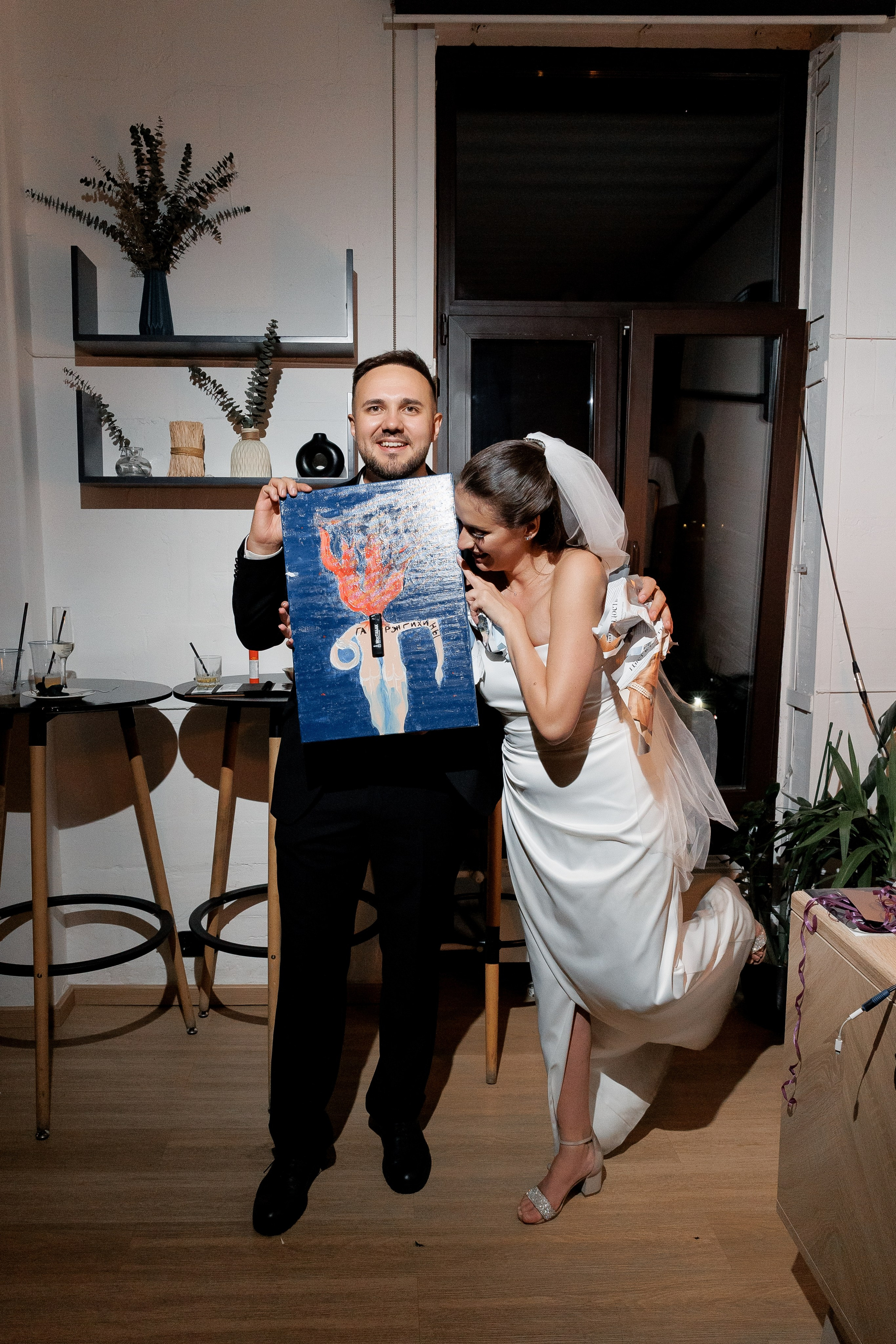 Свадебная вечеринка лофт Телескоп. Свадебный фотограф Домодедово Москва Катерина Алехина