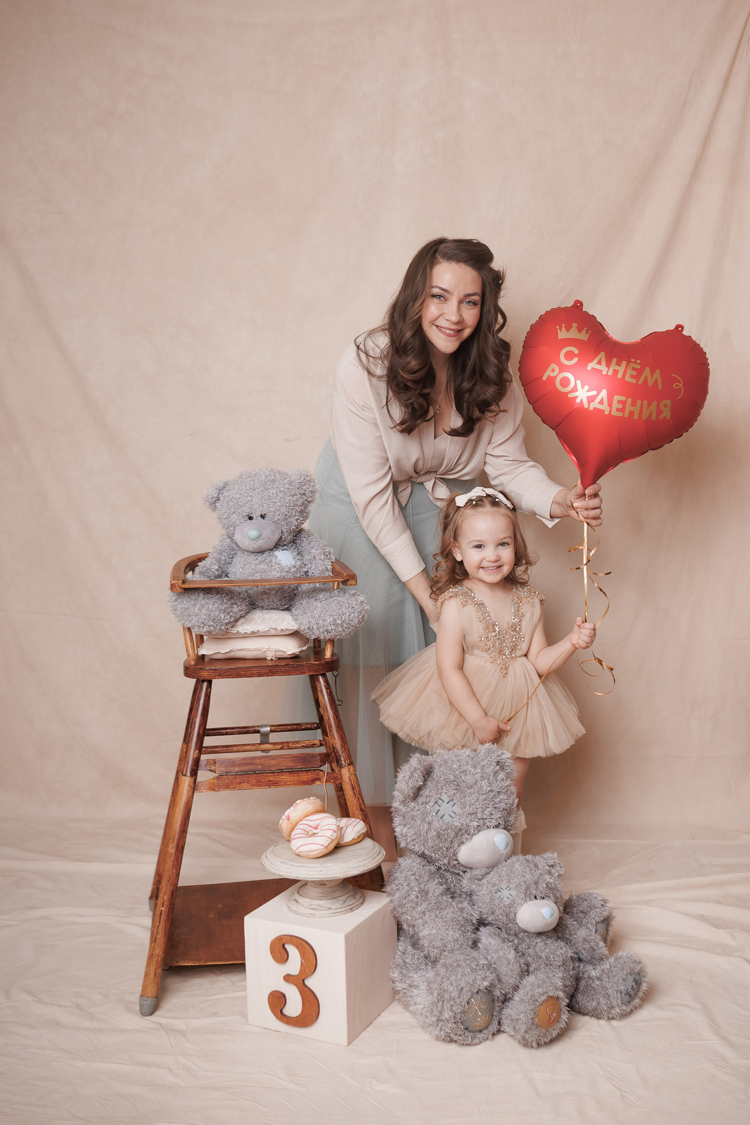 День рождение (2, 3, … года). Фотограф новорождённых Ярославль. Детский и семейный фотограф Анна Салова