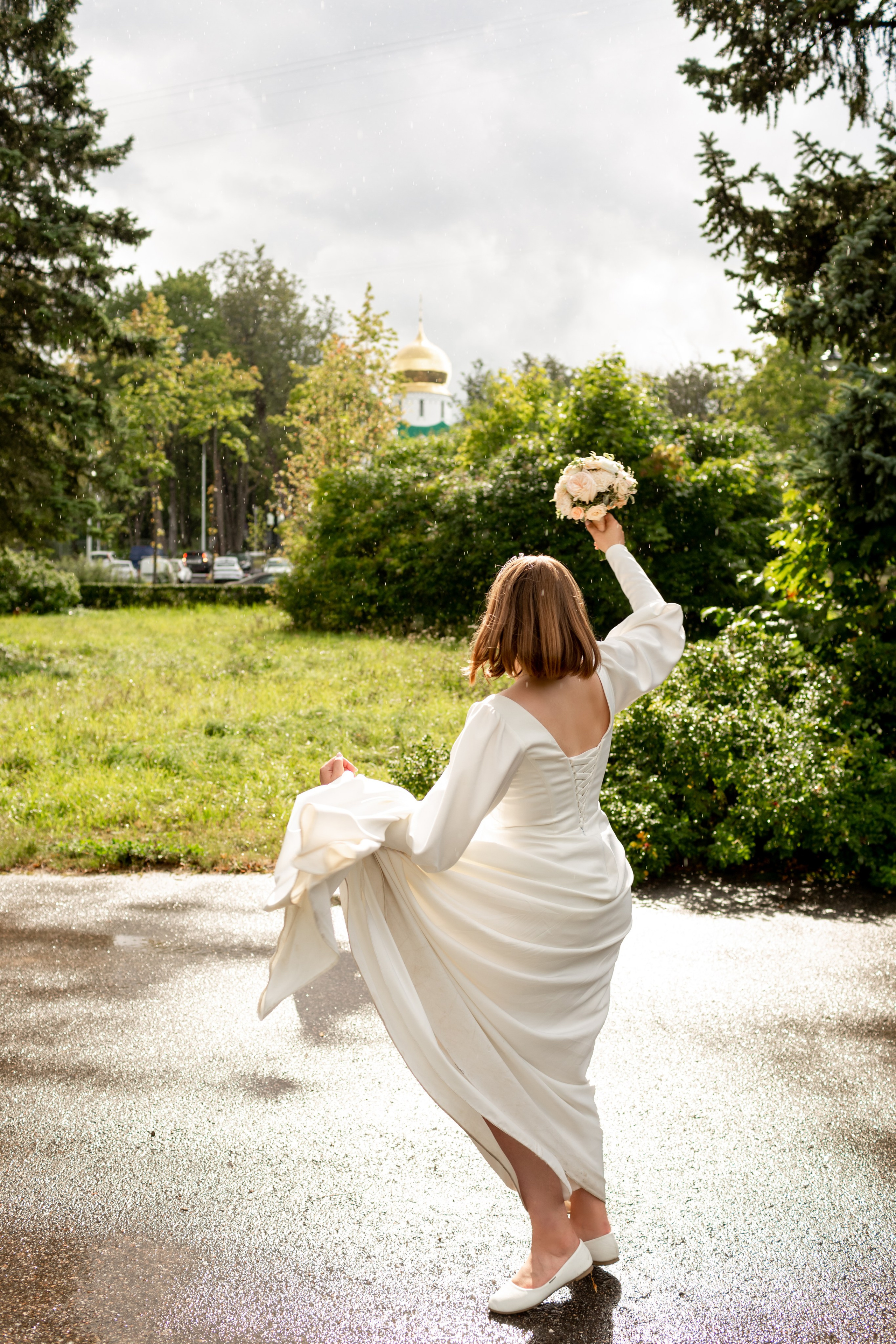 Свадебная фотосессия в Пушкине. Свадебный фотограф Кирилл Белый