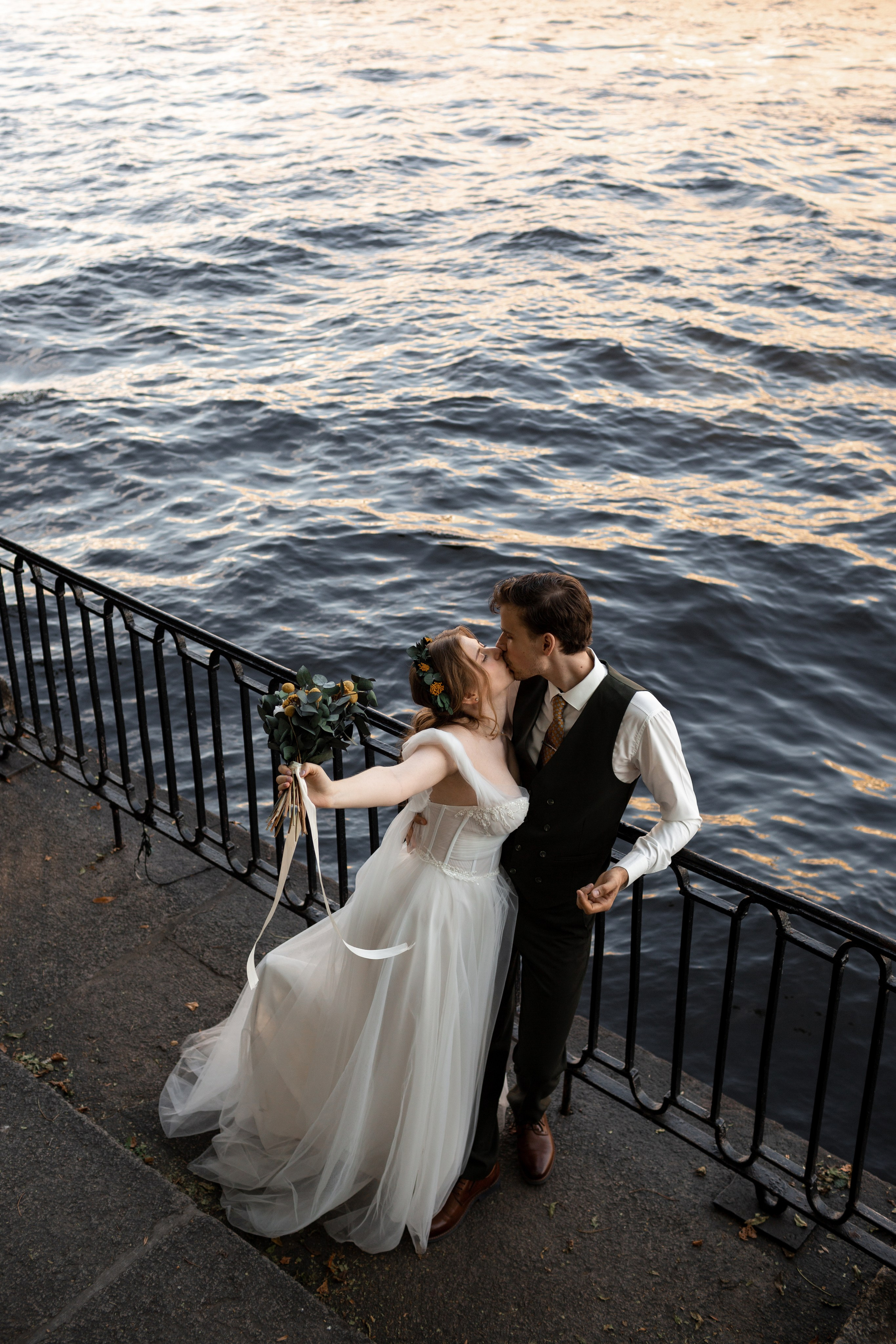 Свадебная фотосессия в Санкт-Петербурге. Свадебный фотограф Кирилл Белый