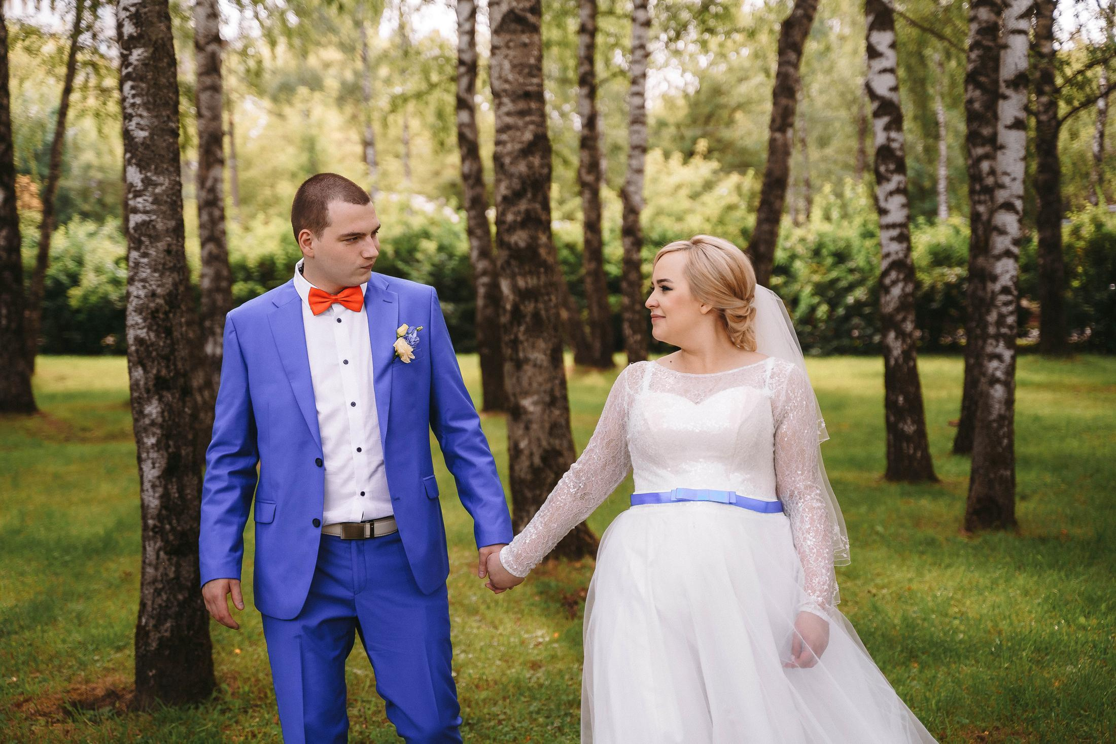 Свадебная фотосессия в ЗАГС города Королев (Московская область)