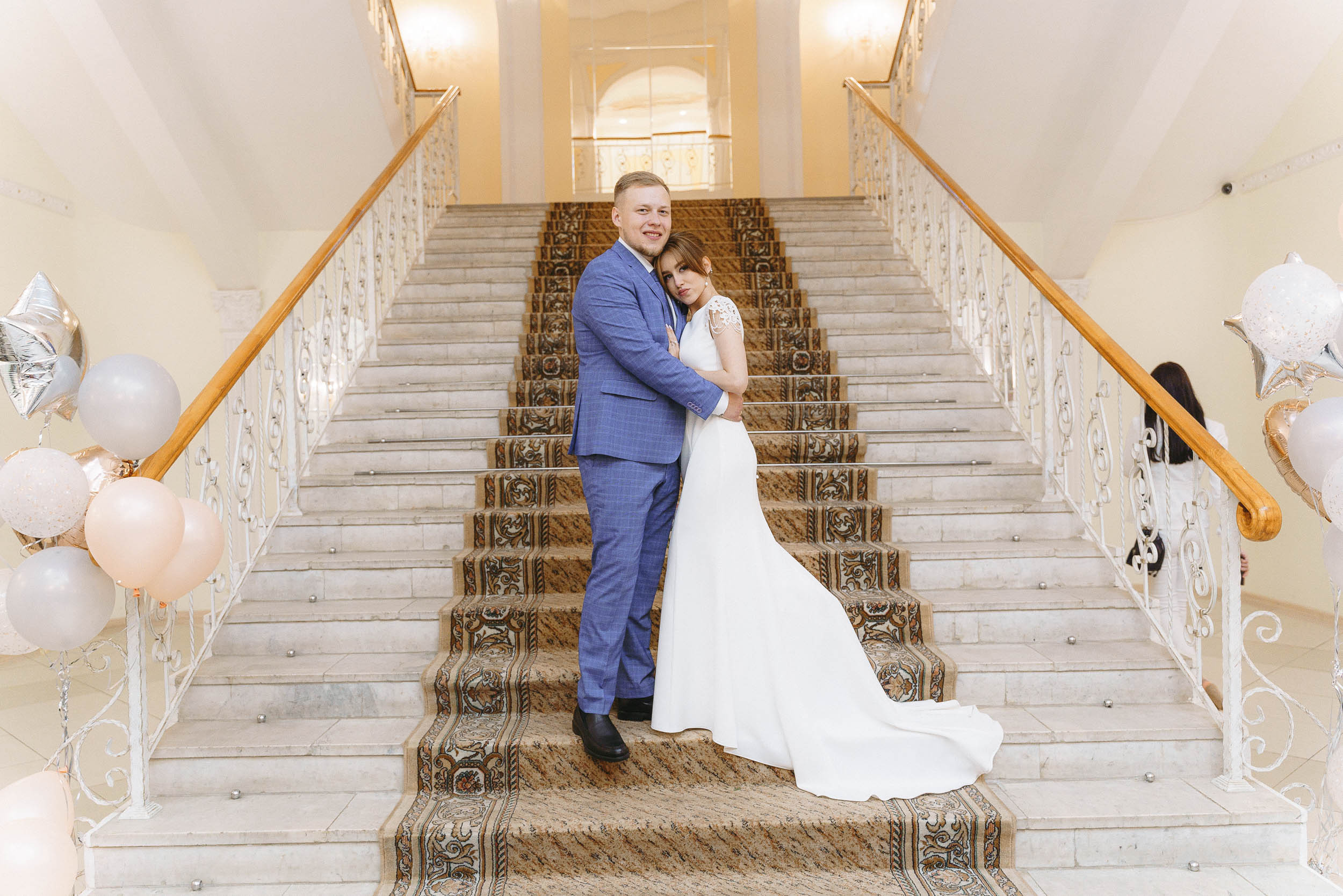 Свадебная фотосессия в ЗАГС города Королев (Московская область)