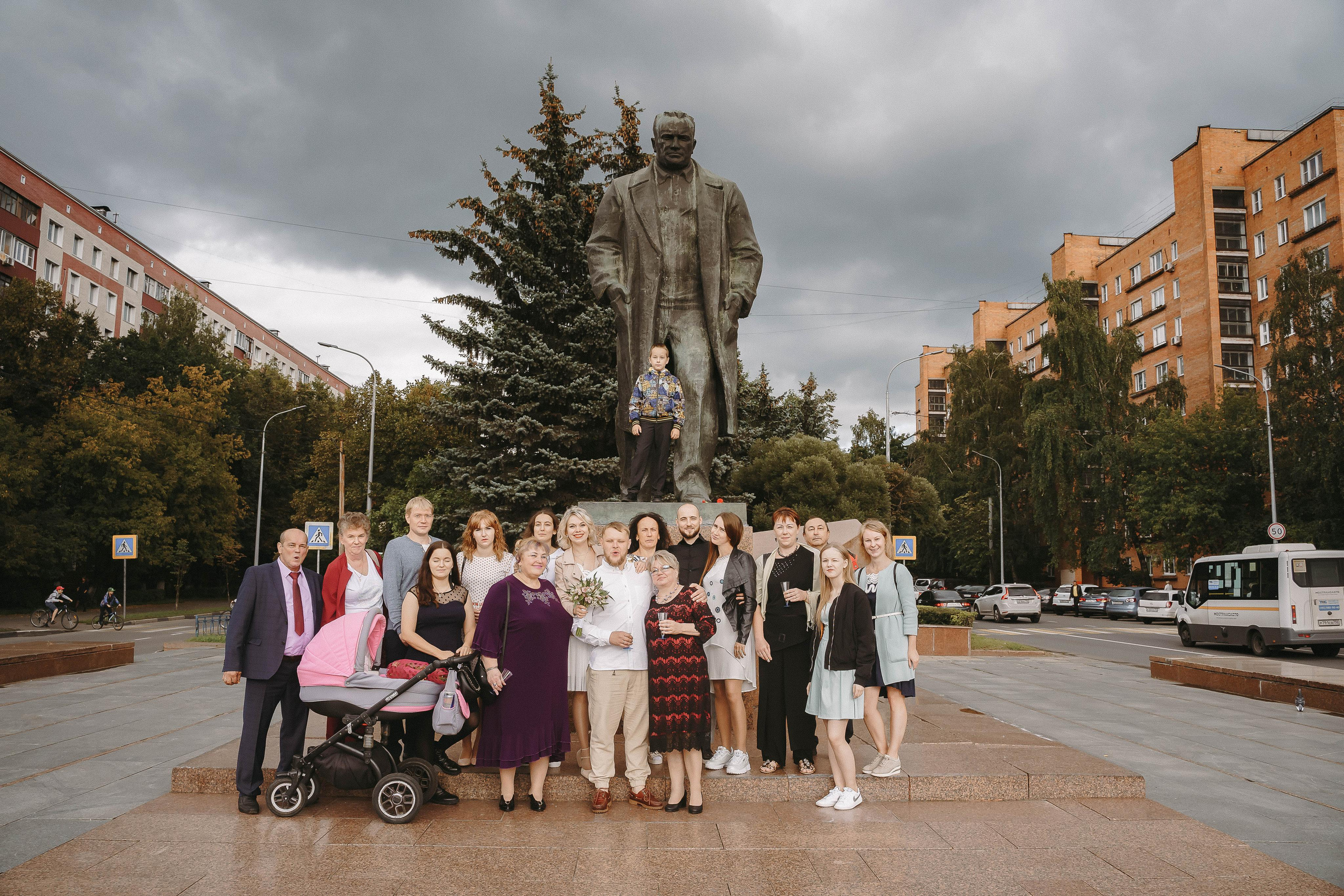Свадебная фотосессия в ЗАГС города Королев (Московская область)