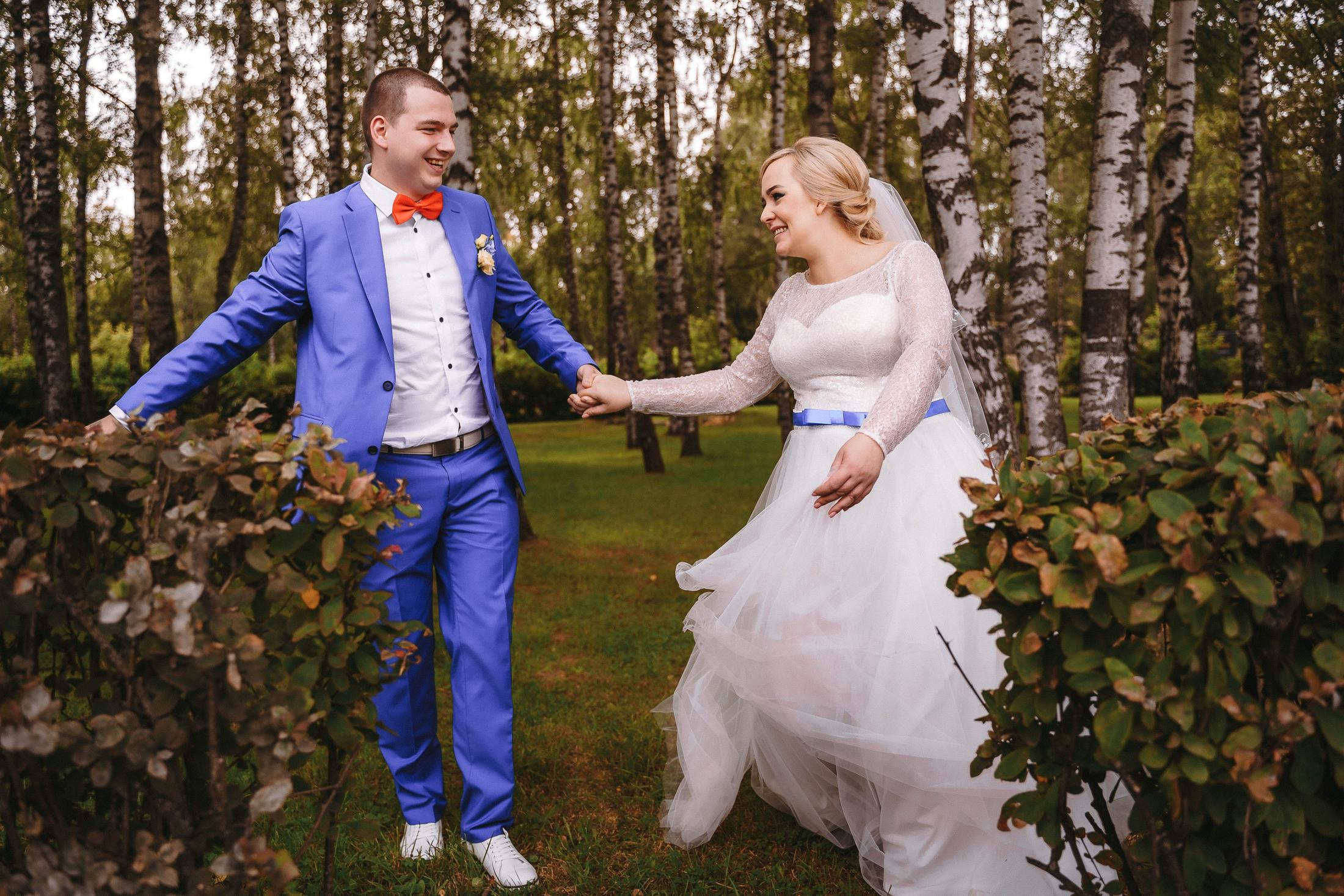 Свадебная фотосессия в ЗАГС города Королев (Московская область)