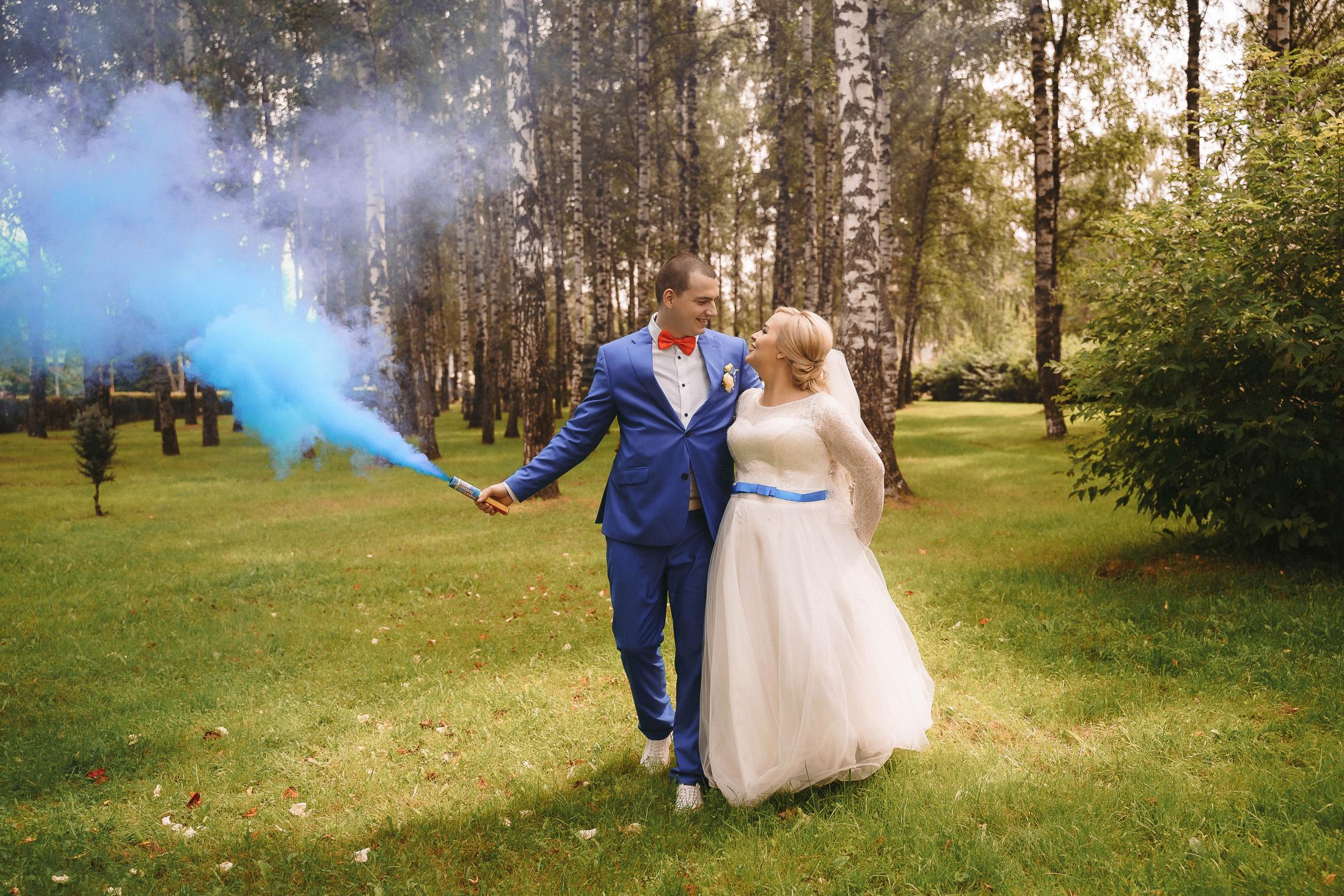 Свадебная фотосессия в ЗАГС города Королев (Московская область)