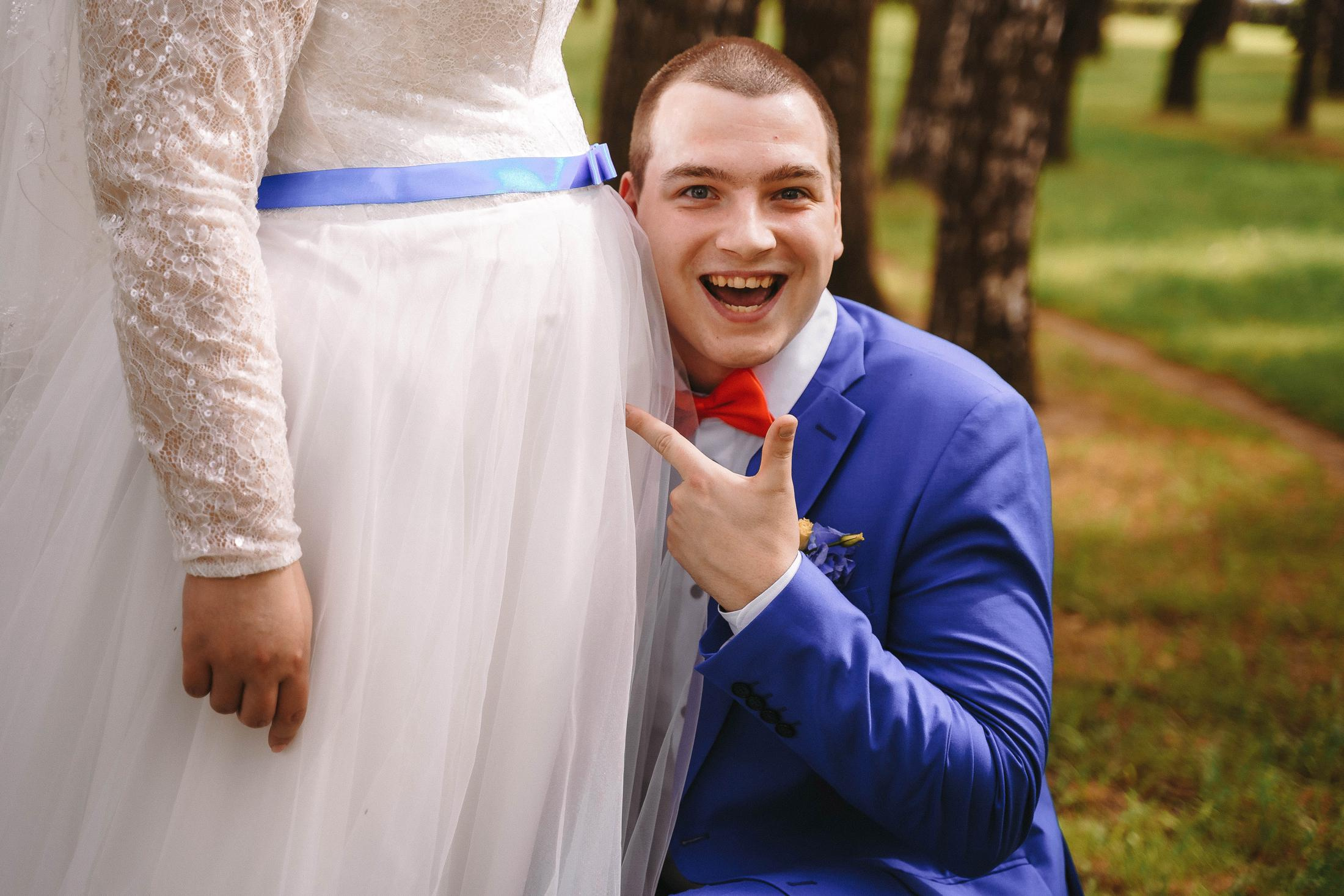 Свадебная фотосессия в ЗАГС города Королев (Московская область)