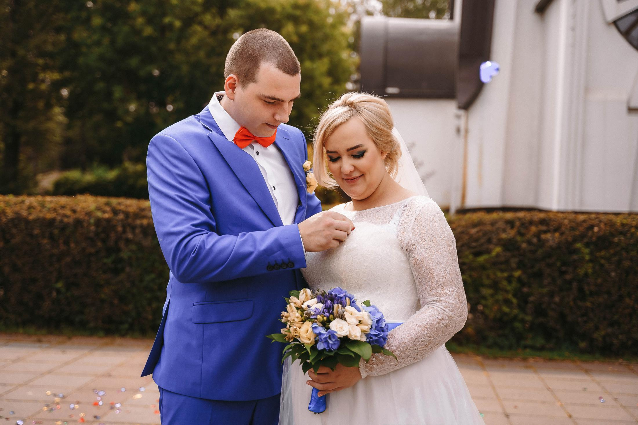 Свадебная фотосессия в ЗАГС города Королев (Московская область)