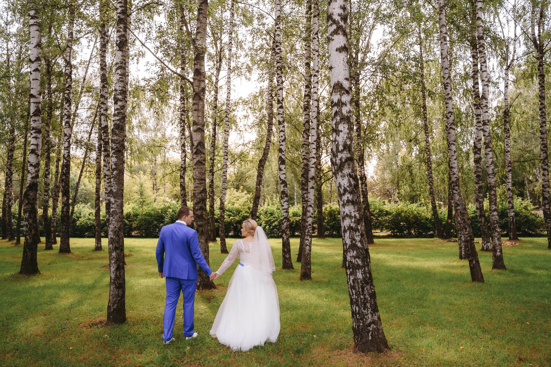 Свадебная фотосессия в ЗАГС города Королев (Московская область)