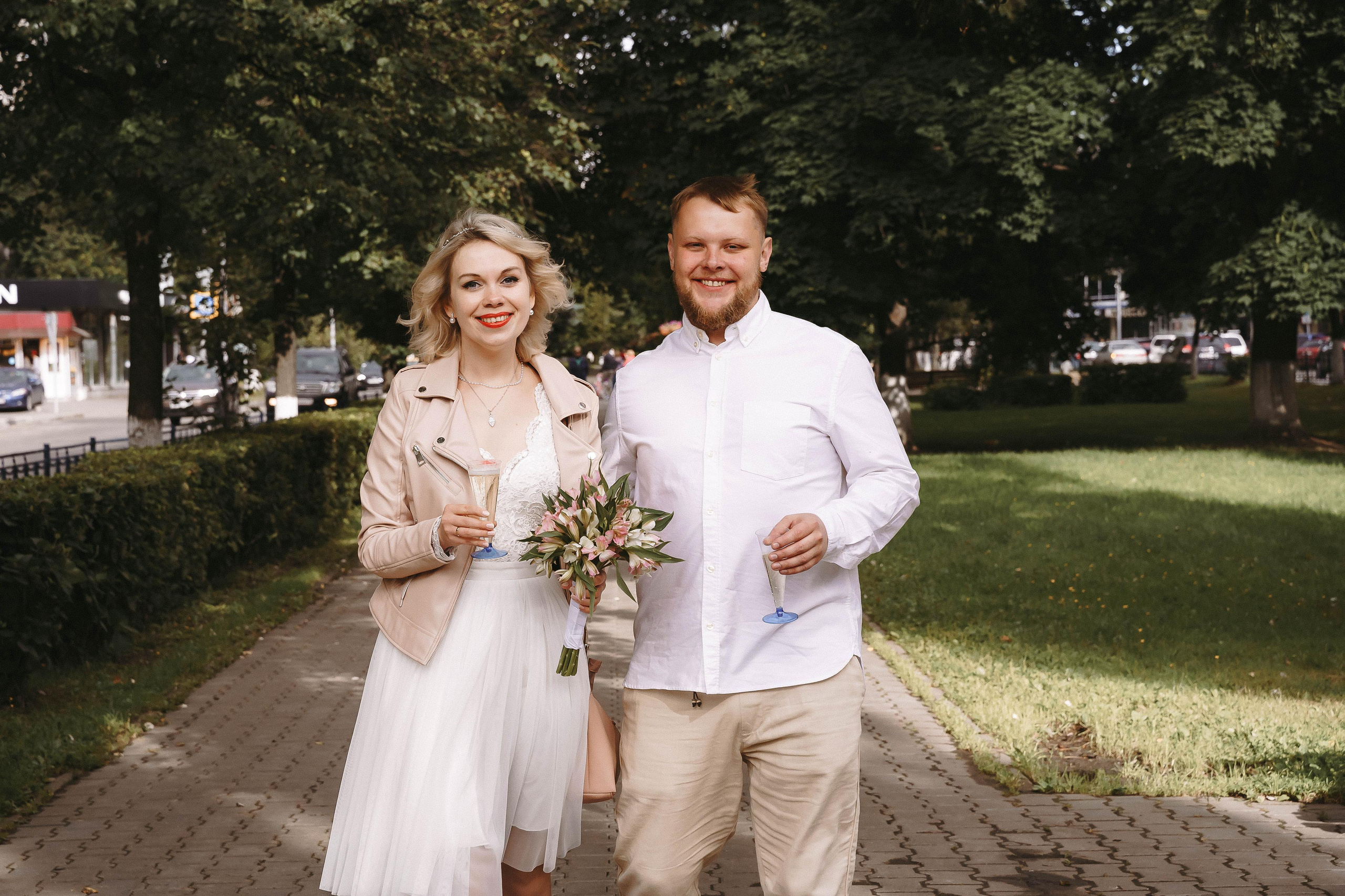 Свадебная фотосессия в ЗАГС города Королев (Московская область)