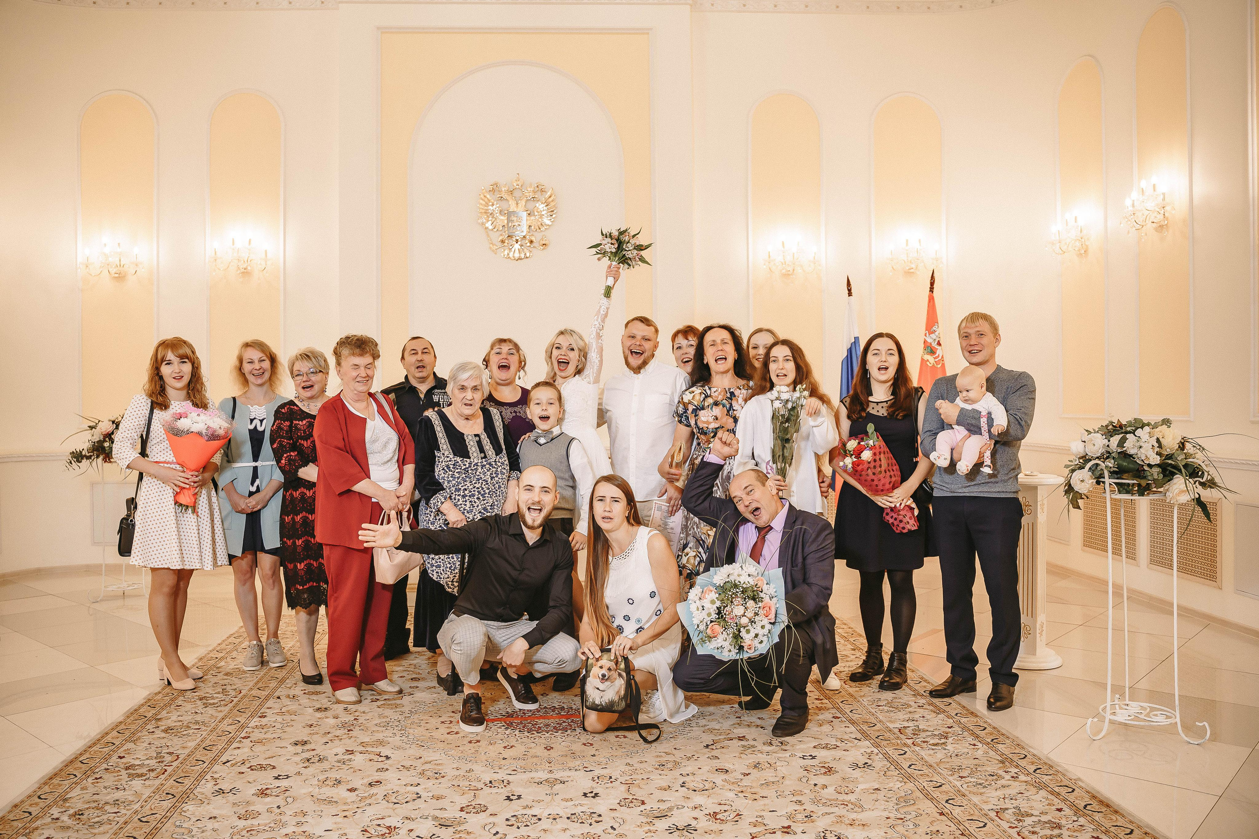 Свадебная фотосессия в ЗАГС города Королев (Московская область)