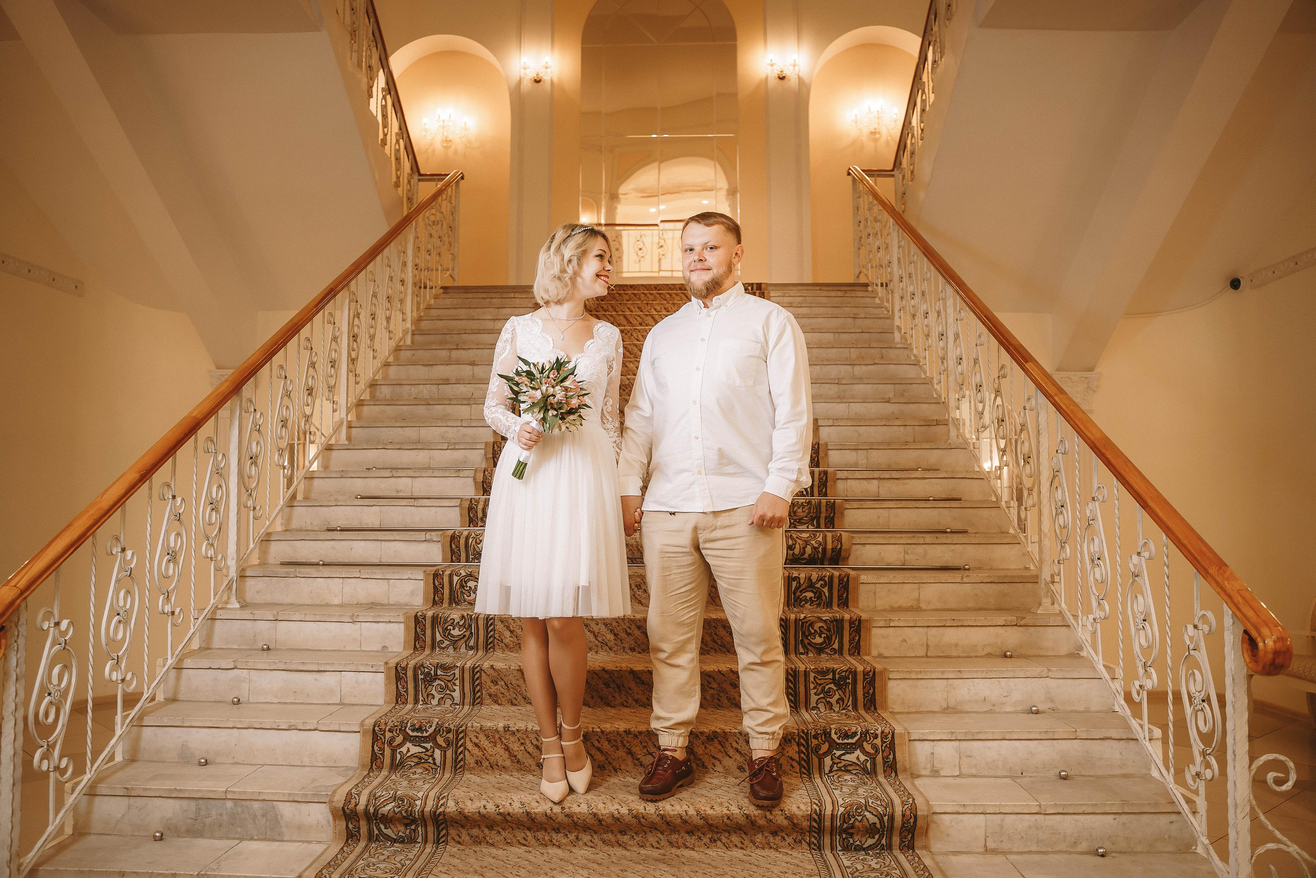 Свадебная фотосессия в ЗАГС города Королев (Московская область)