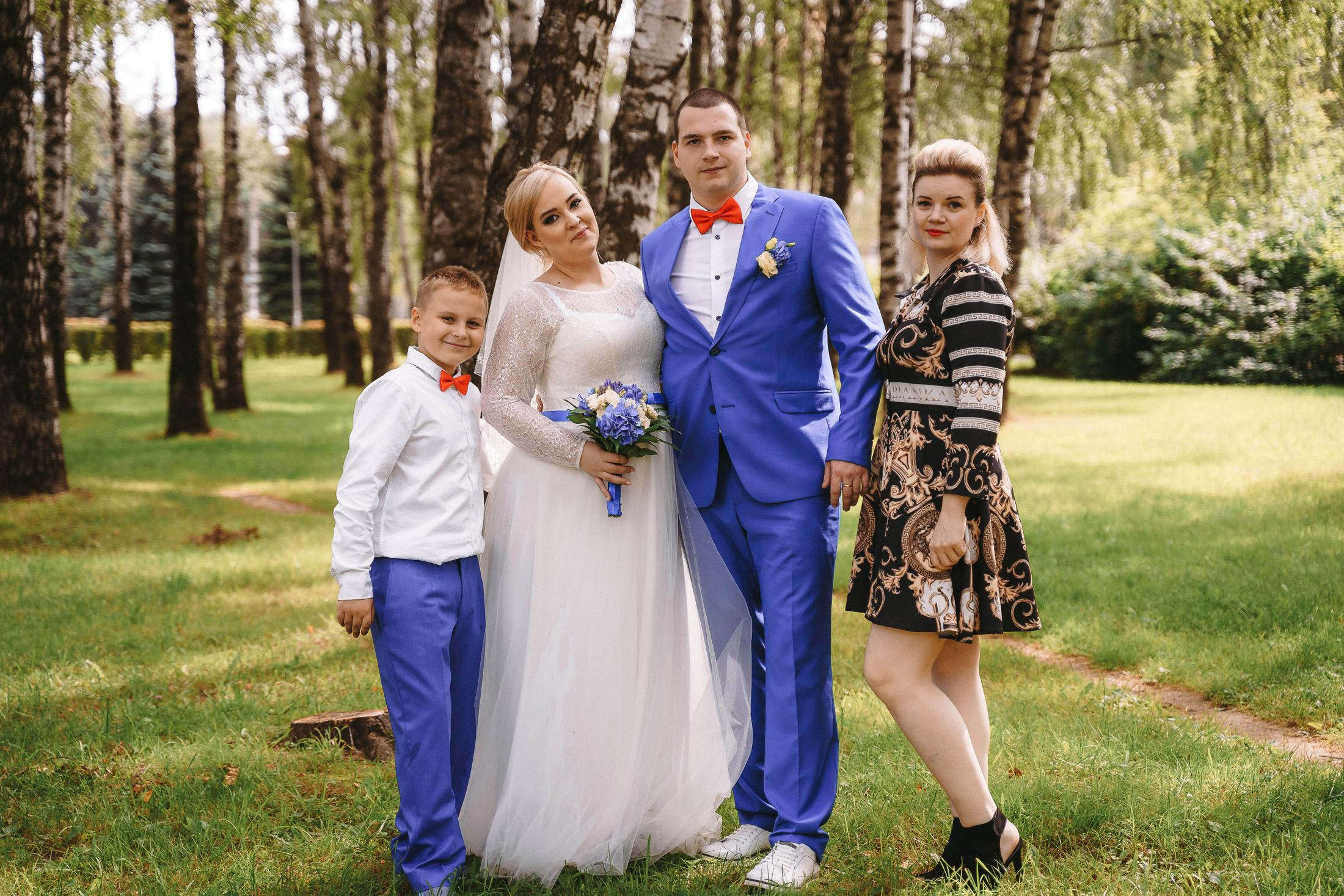 Свадебная фотосессия в ЗАГС города Королев (Московская область)