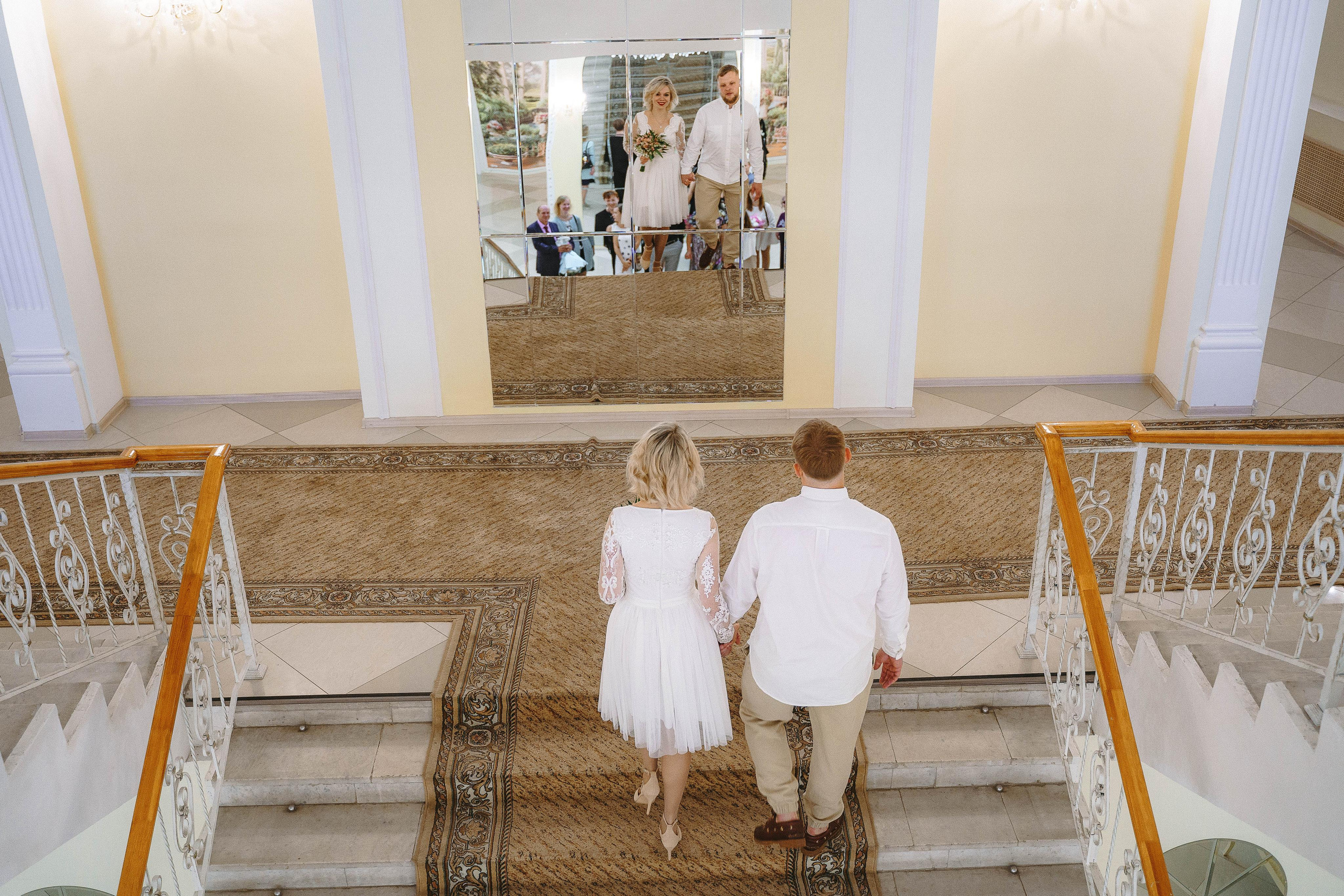 Свадебная фотосессия в ЗАГС города Королев (Московская область)