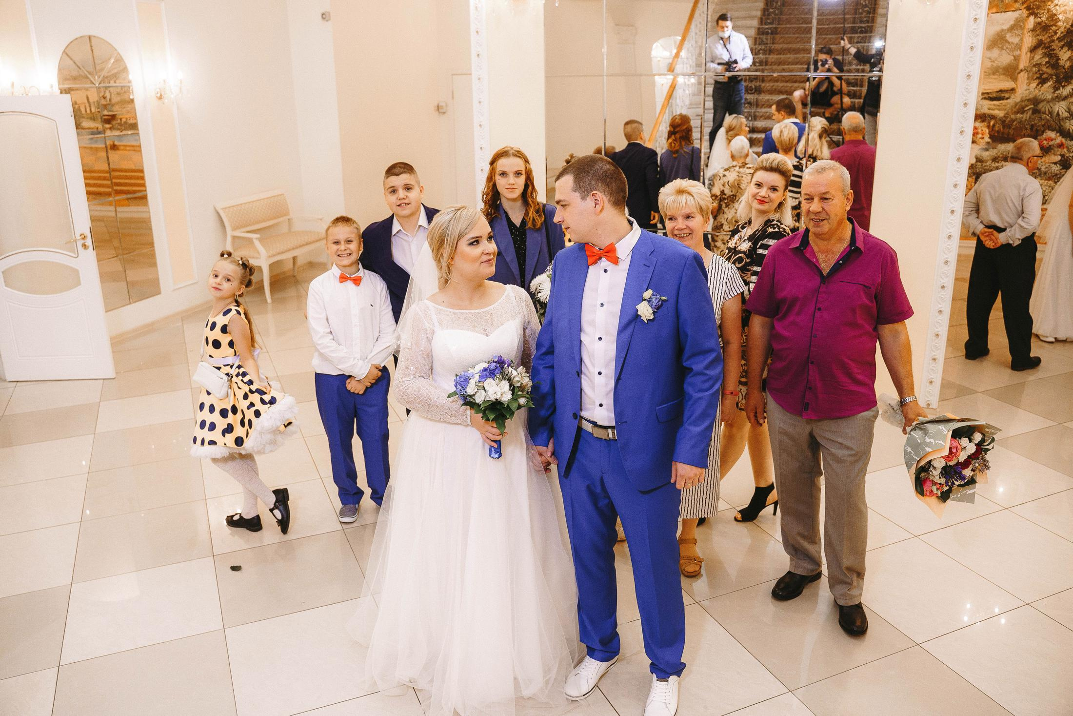 Свадебная фотосессия в ЗАГС города Королев (Московская область)