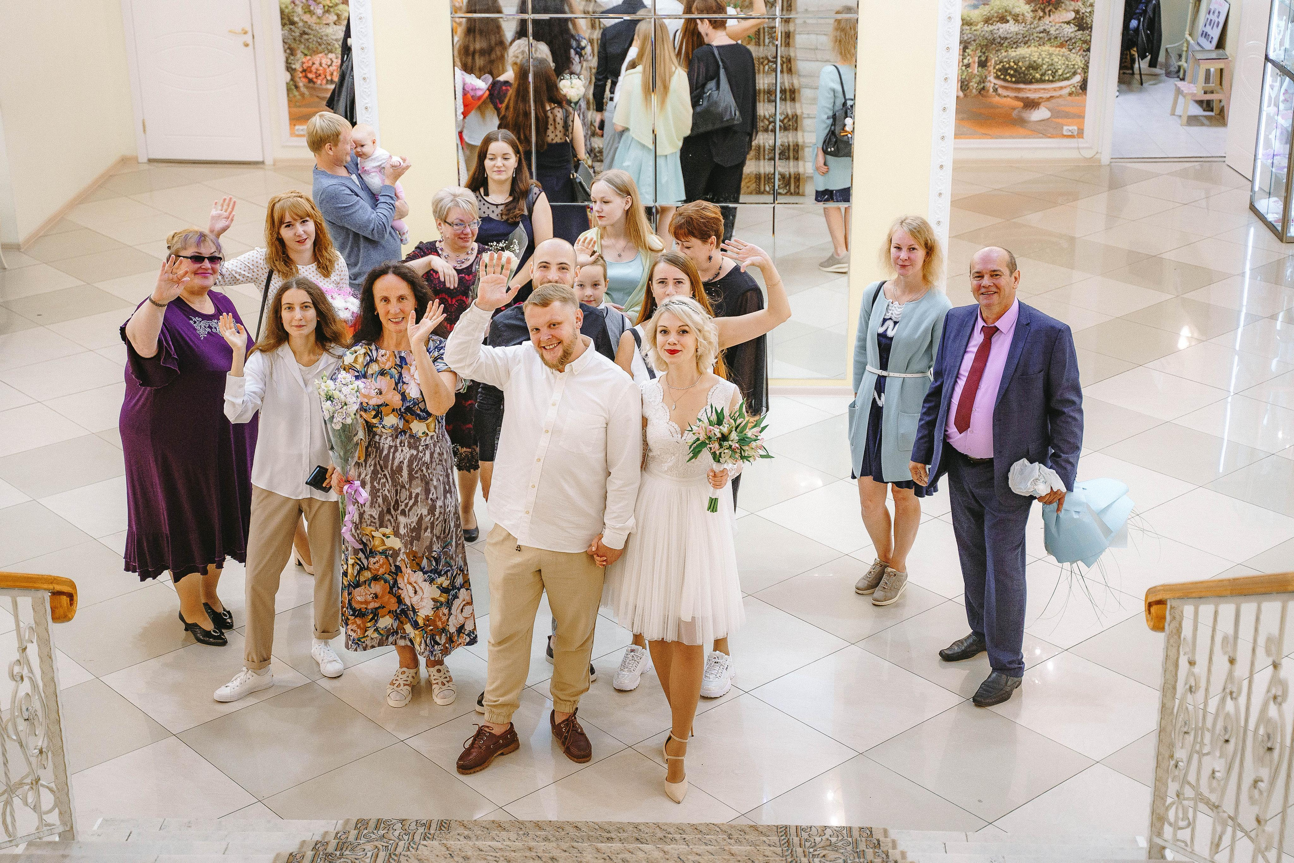 Свадебная фотосессия в ЗАГС города Королев (Московская область)