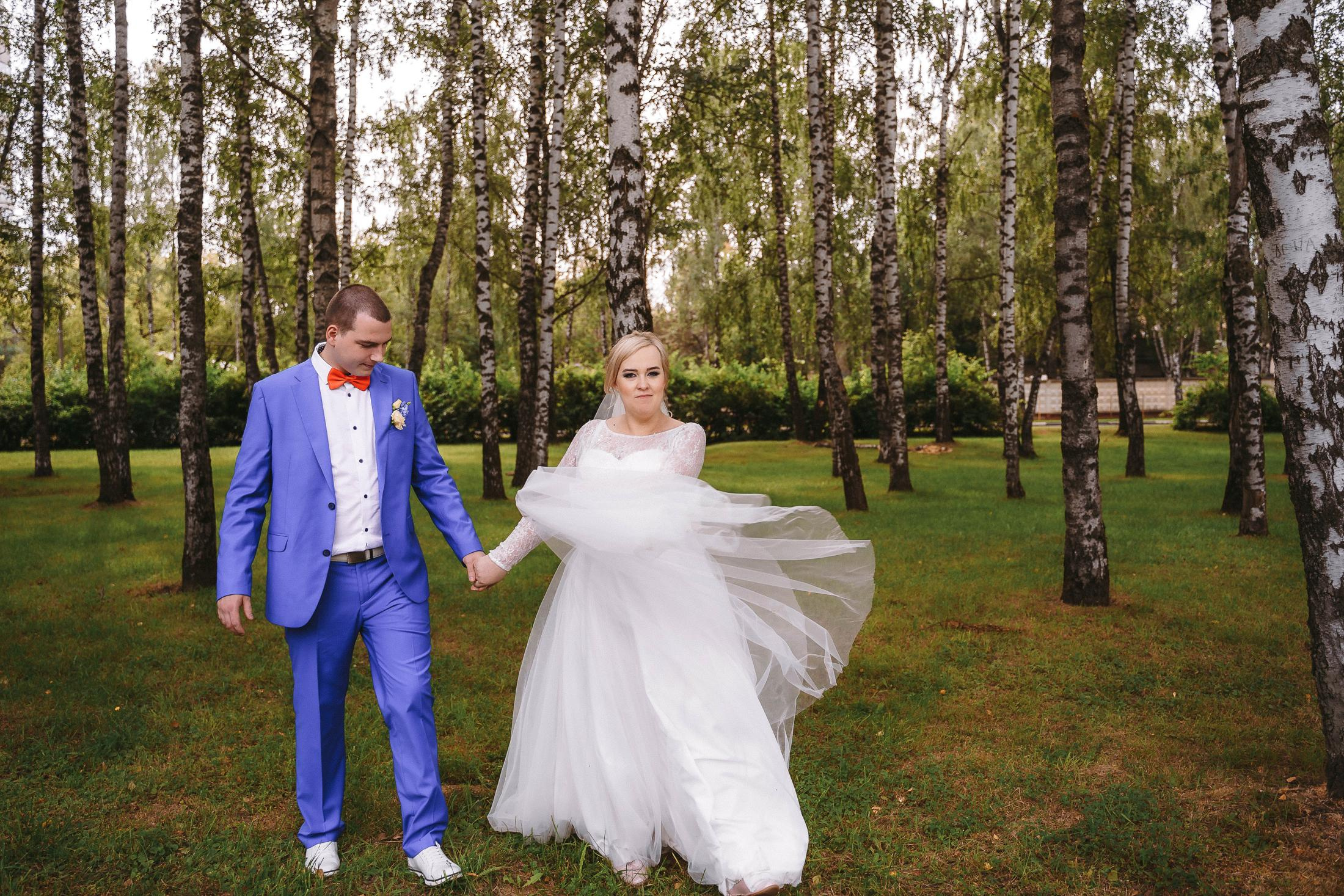 Свадебная фотосессия в ЗАГС города Королев (Московская область)