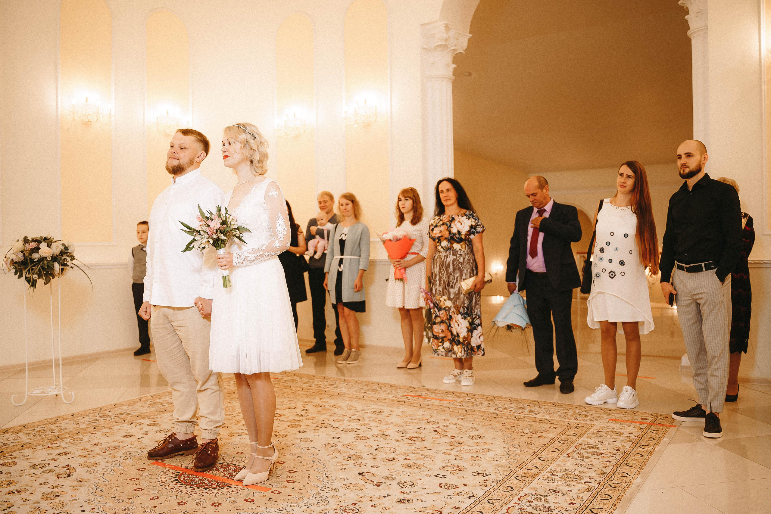 Свадебная фотосессия в ЗАГС города Королев (Московская область)