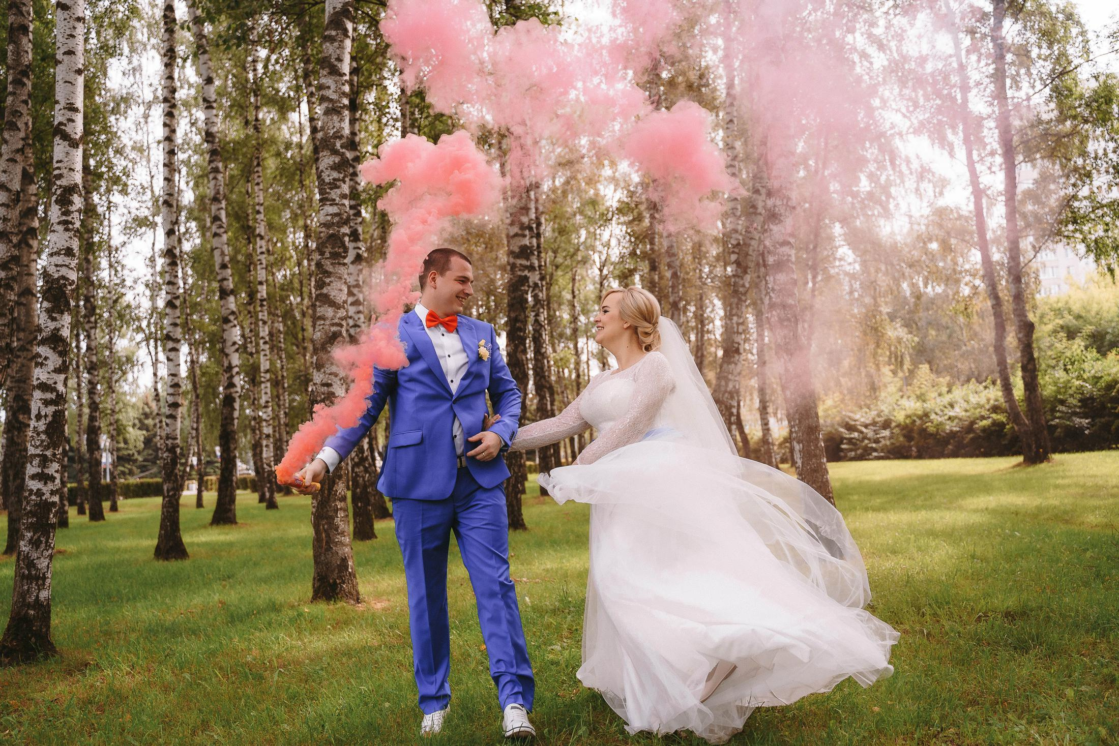 Свадебная фотосессия в ЗАГС города Королев (Московская область)