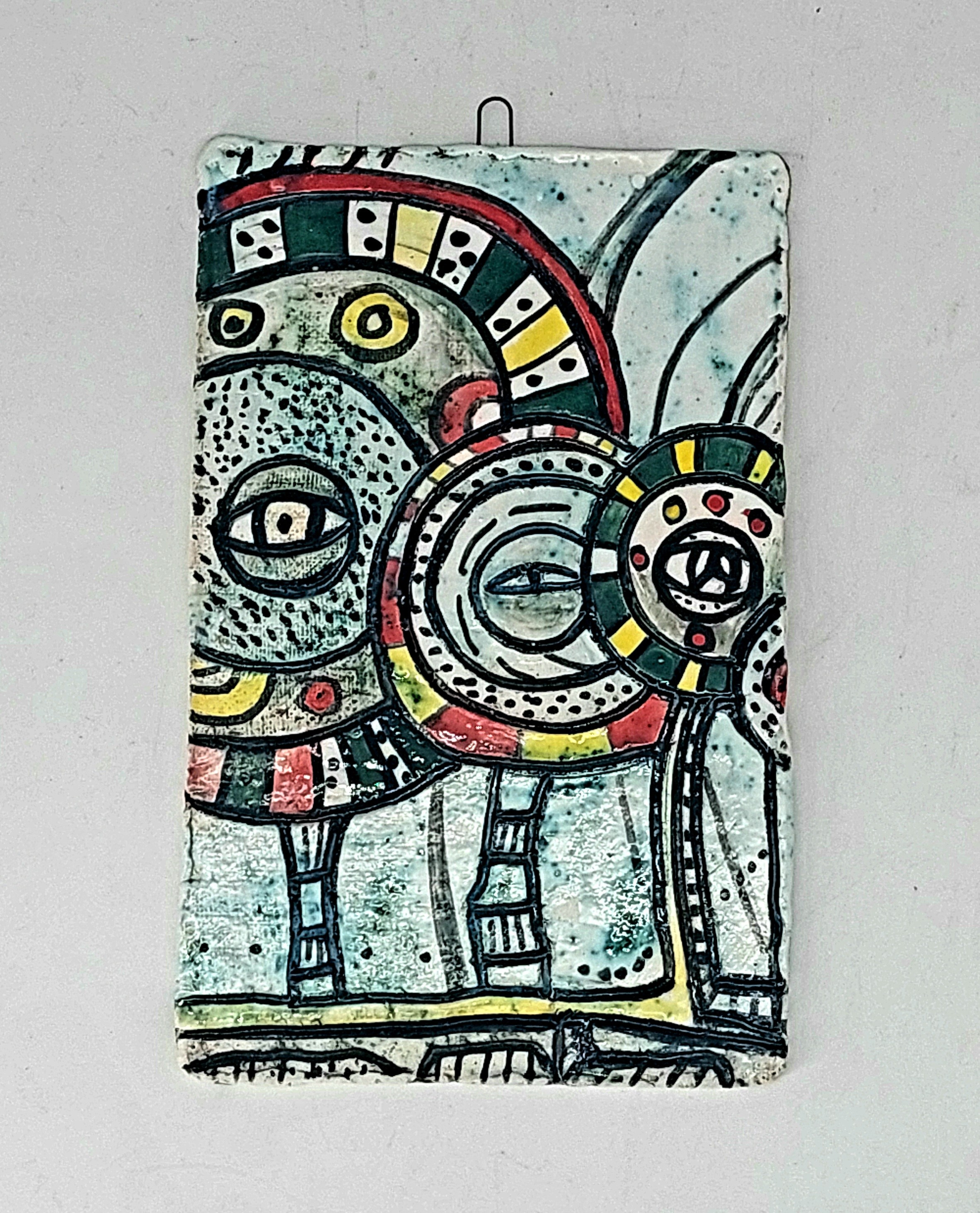 Волшебные открытки. Керамика с историей. Елена Рогалёва