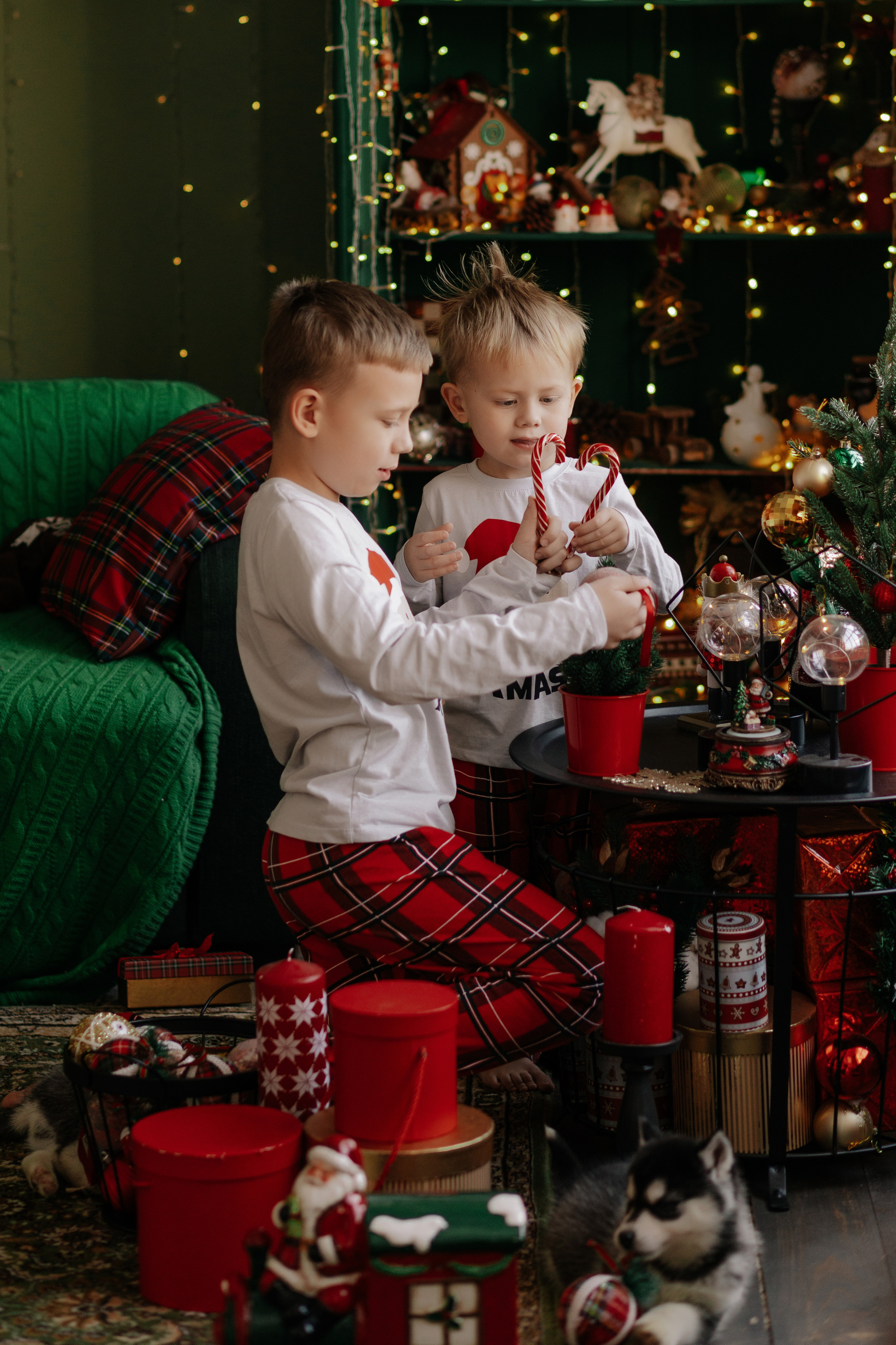 Новогодняя фотосессия в Москве, Фотограф Ольга Шевелёва