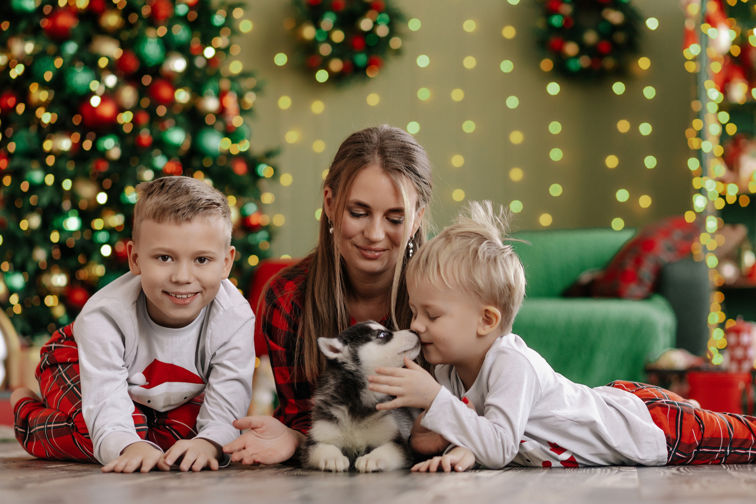 Новогодняя фотосессия в Москве, Фотограф Ольга Шевелёва