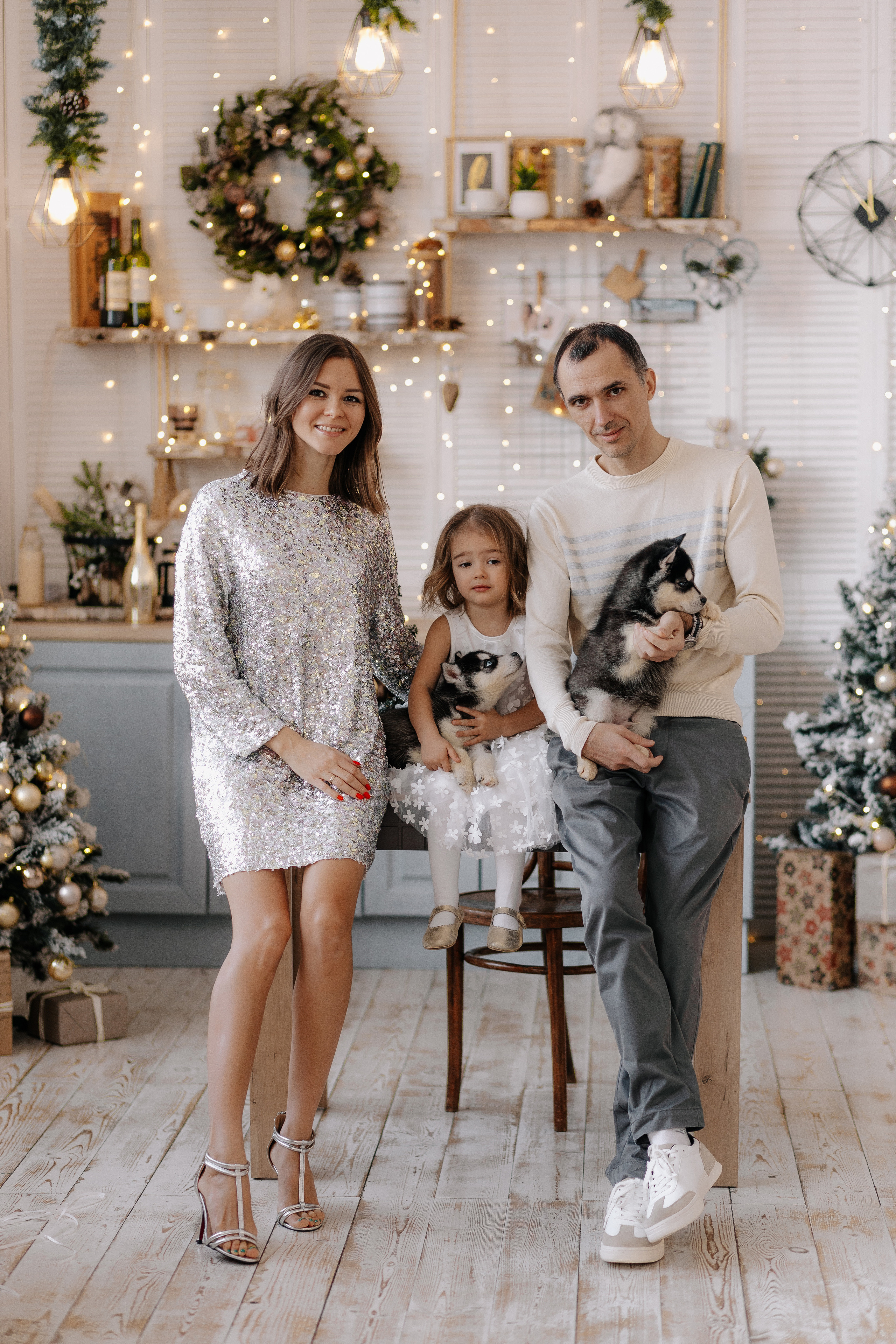 Новогодняя фотосессия в Москве, Фотограф Ольга Шевелёва