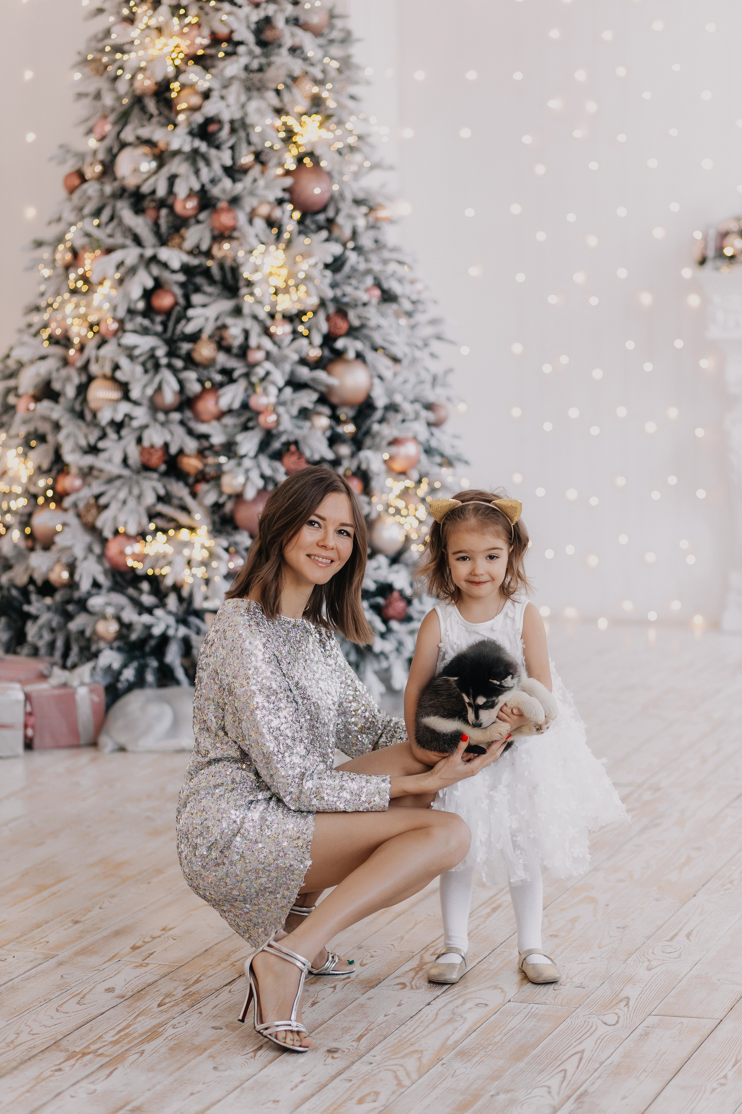 Новогодняя фотосессия в Москве, Фотограф Ольга Шевелёва