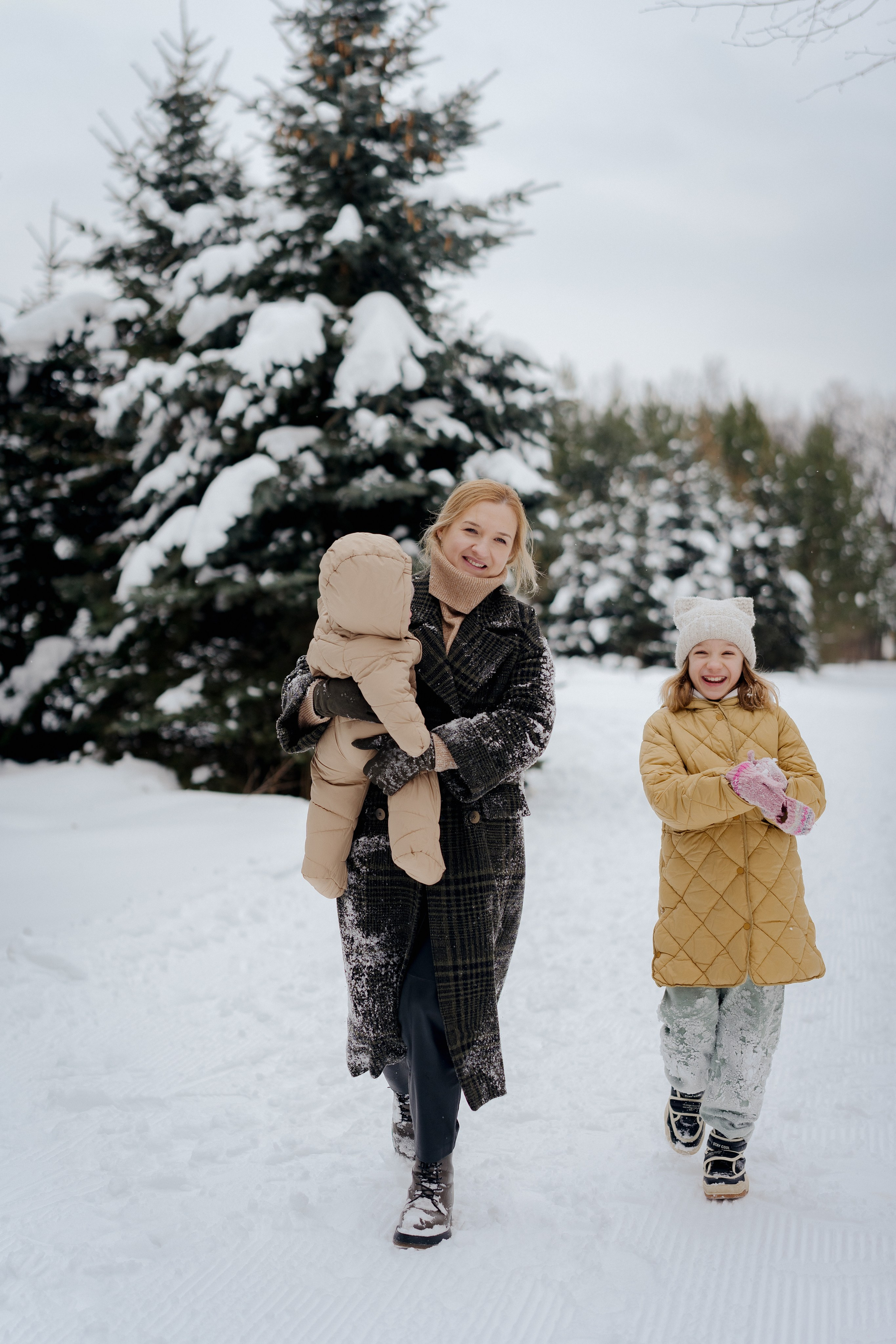 Катерина и дочери. Портретный и семейный фотограф в Москве/Видное