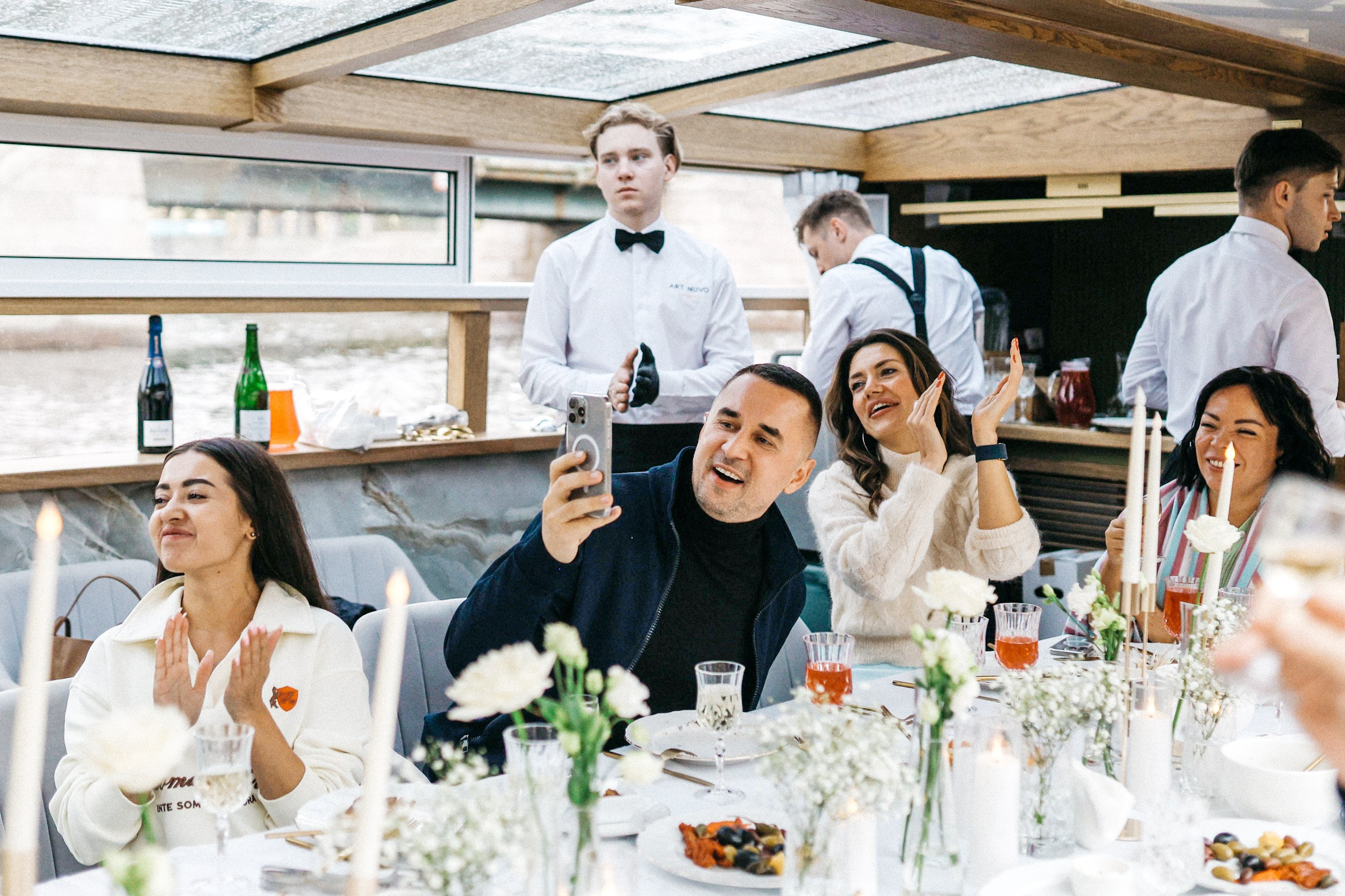 Репортажный фотограф на кораблик Питер