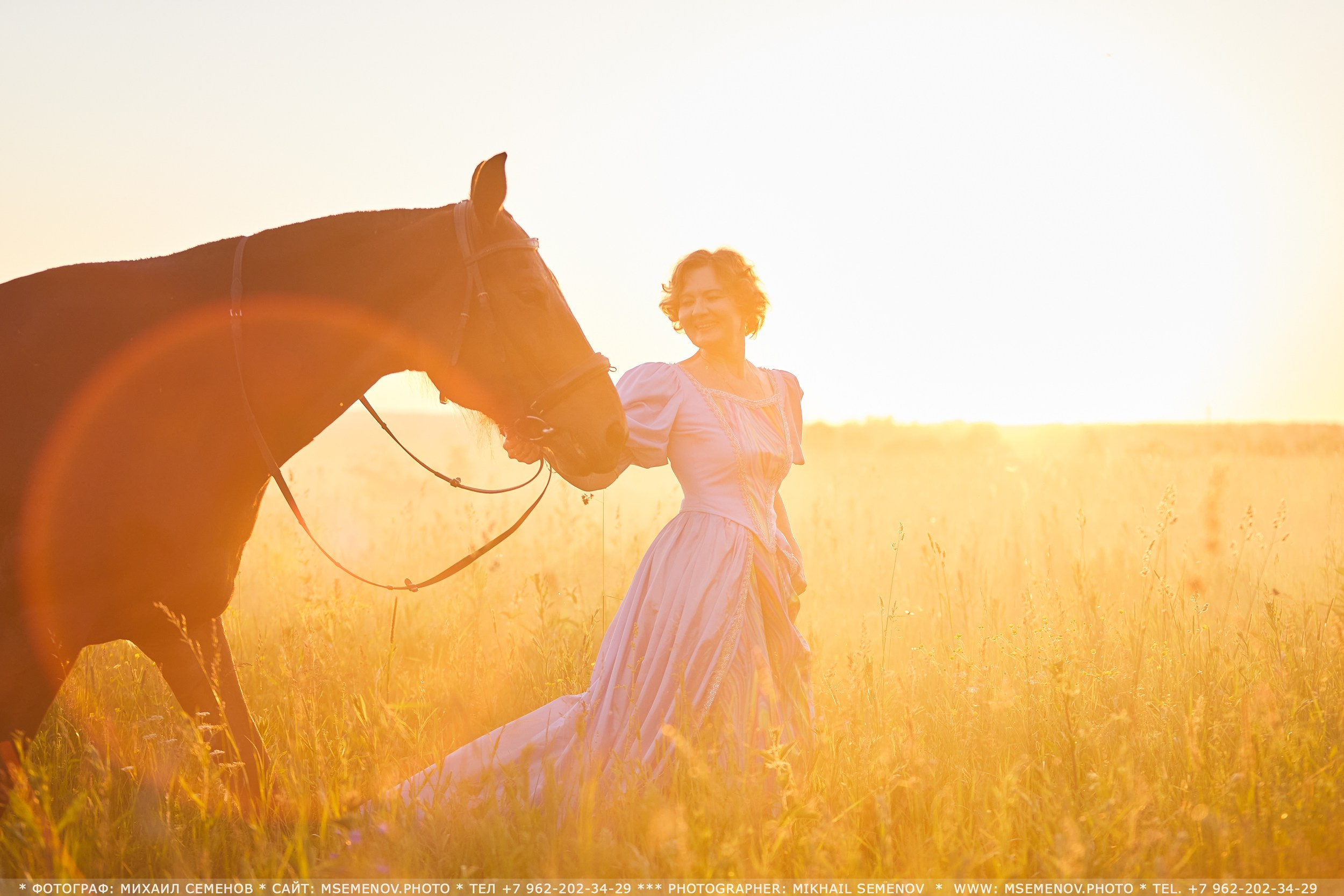 Фотосессия с лошадьми в г. Ярославль. Фотограф Михаил Семенов