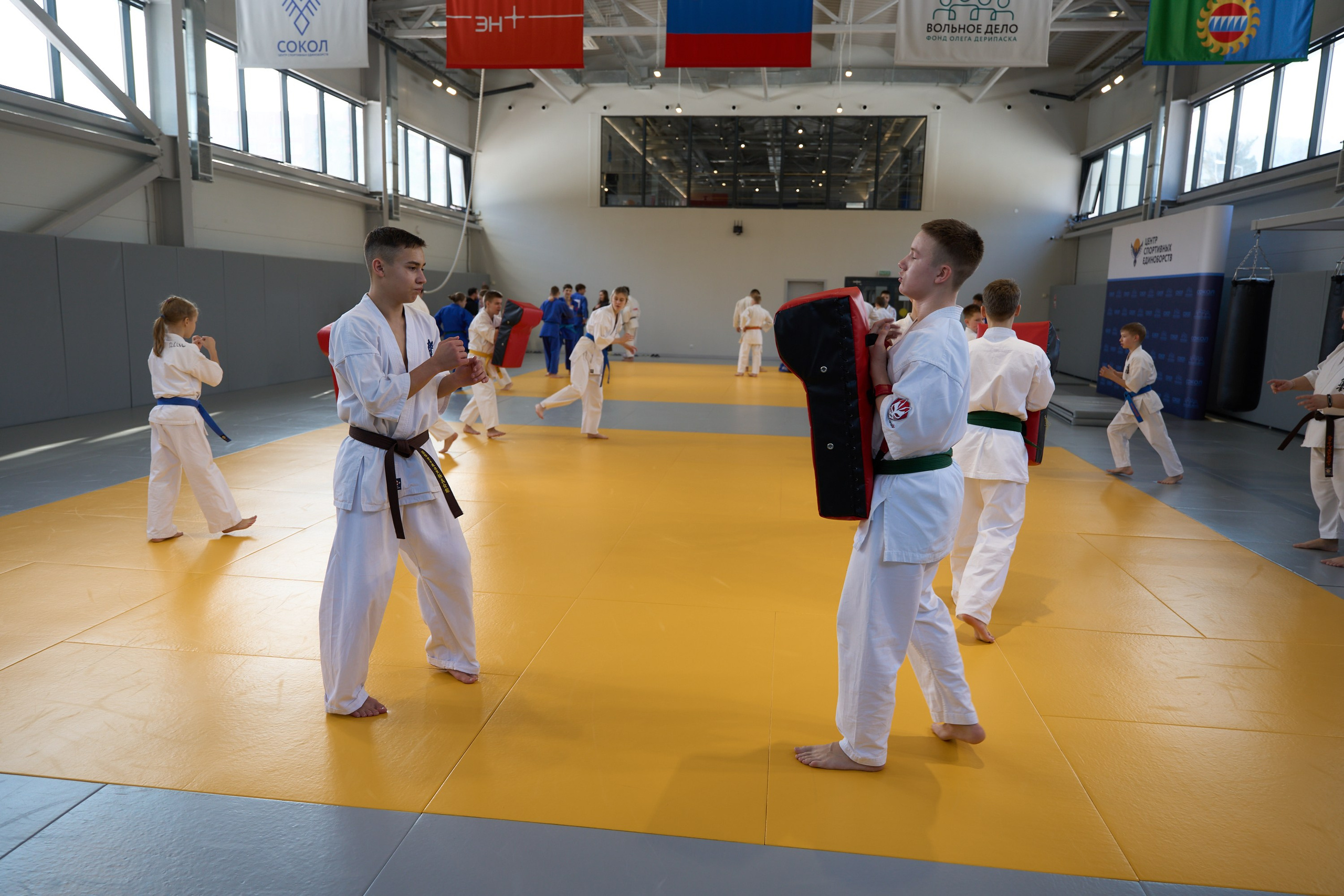 Открытие центров спортивных единоборств «Сокол» Красноярск/Дивногорск. Александр Сазонов Красноярск