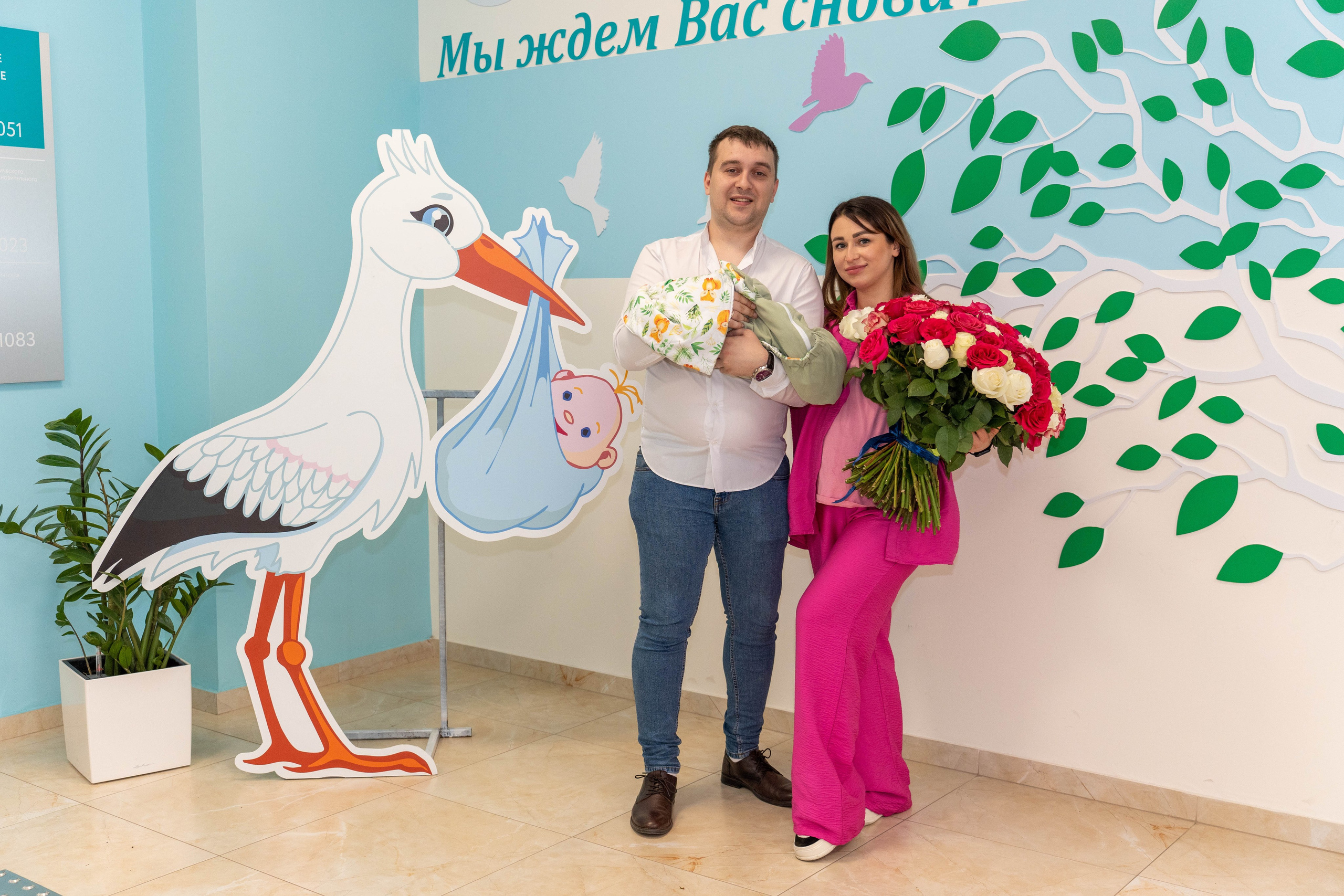 Выписка из роддома. Фотограф на Крещение и Венчание в Туле, детский и семейный фотограф