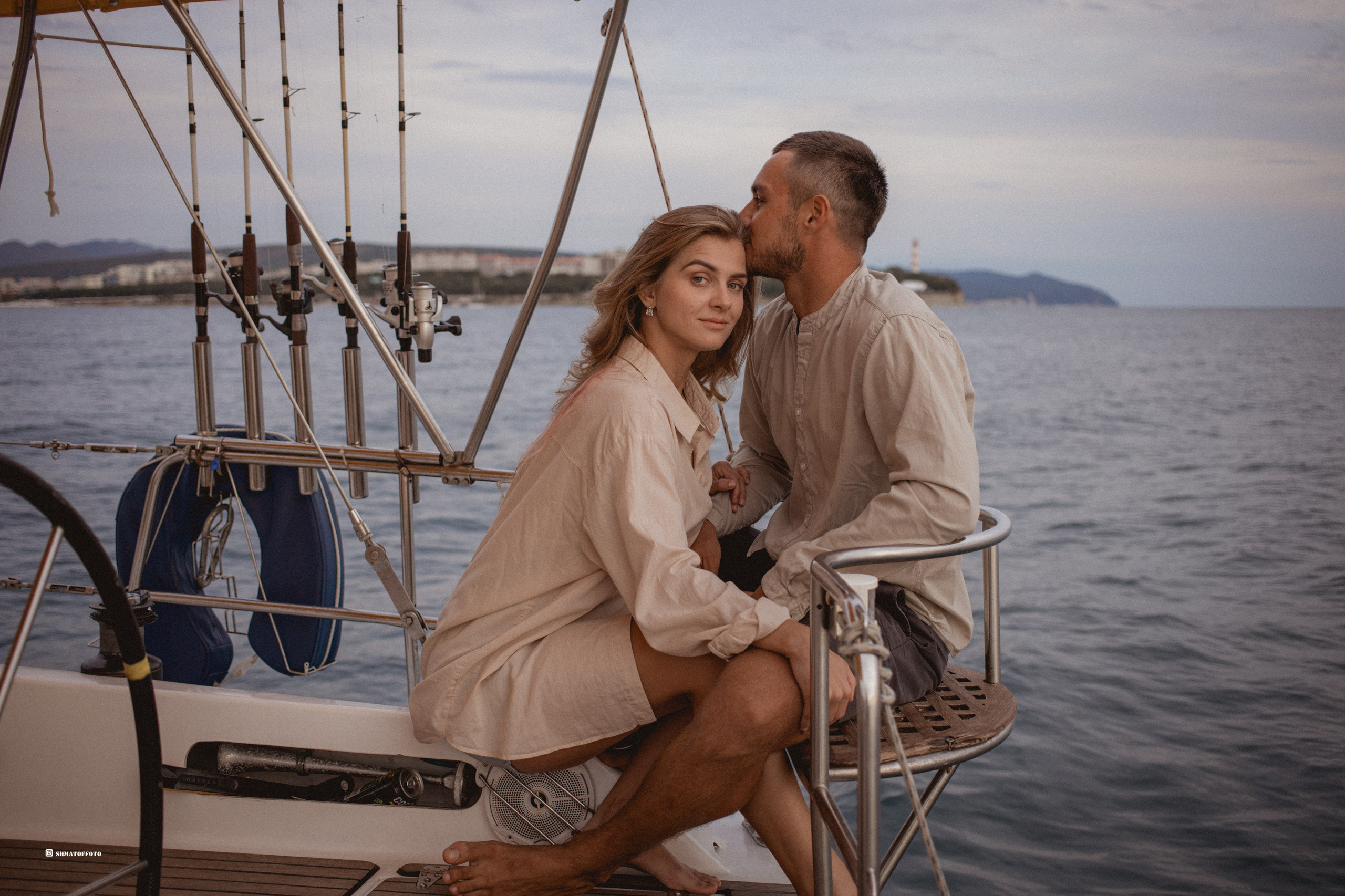Яхта 22 год. Семейный и свадебный фотограф в Геленджике Михаил Шматов