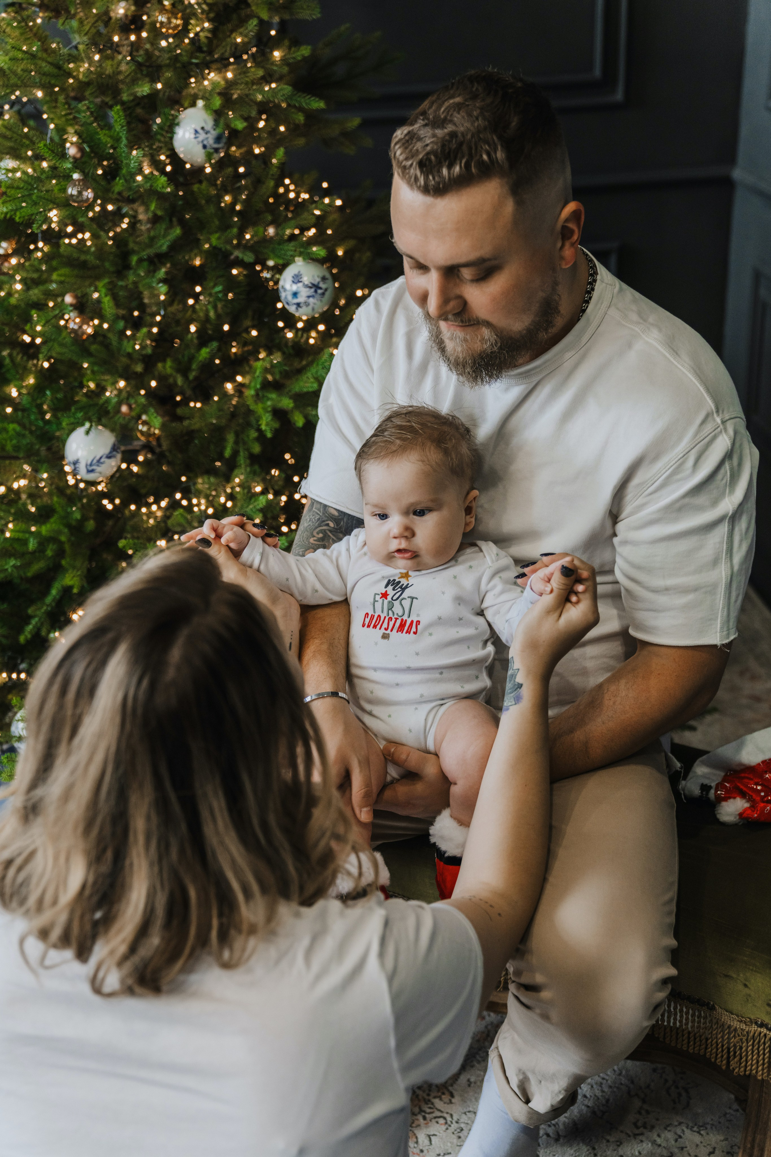 Baby Leo’s first Christmas. Olga Modjaro
