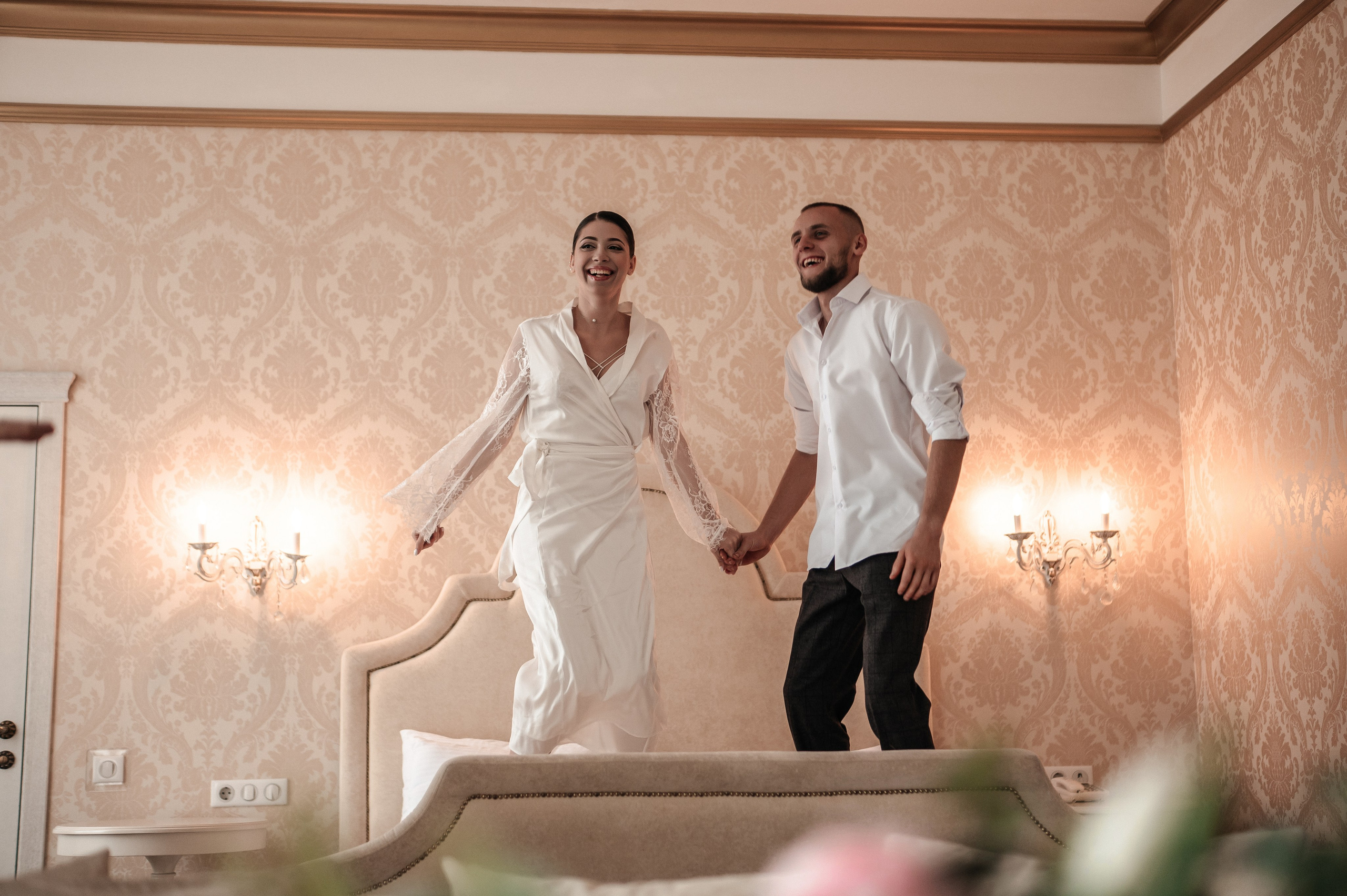 Максим и Наталья. Сборы, прогулка. Фотограф Екатерина Бочарникова