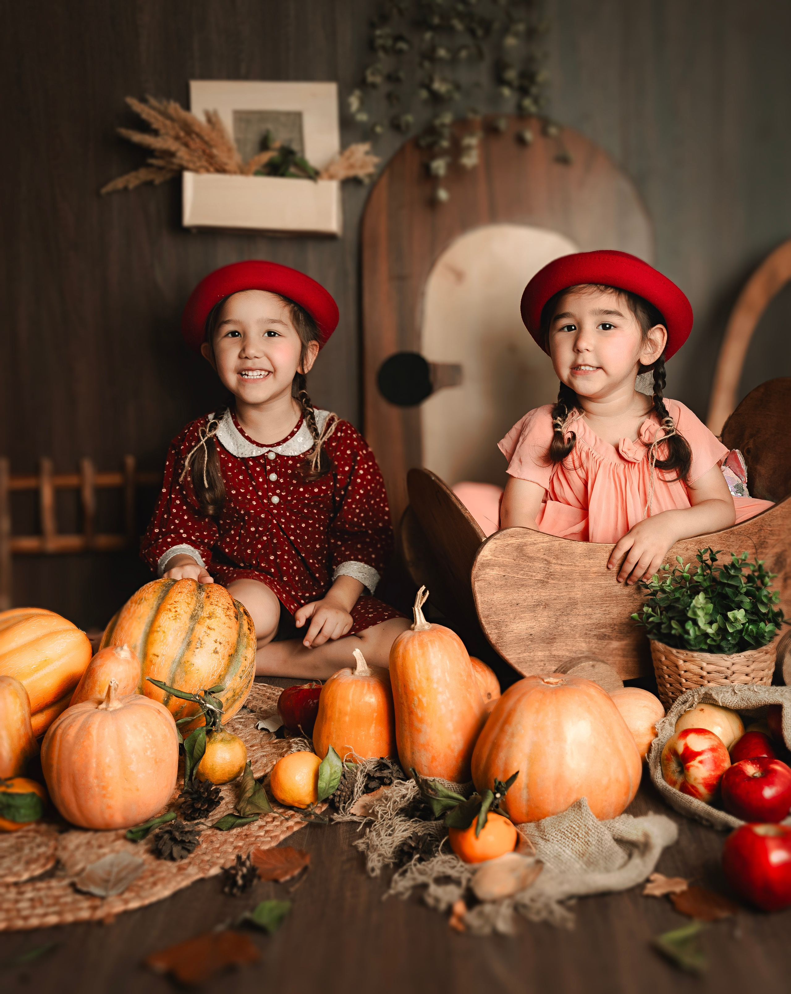 Фотосессия С тыковками