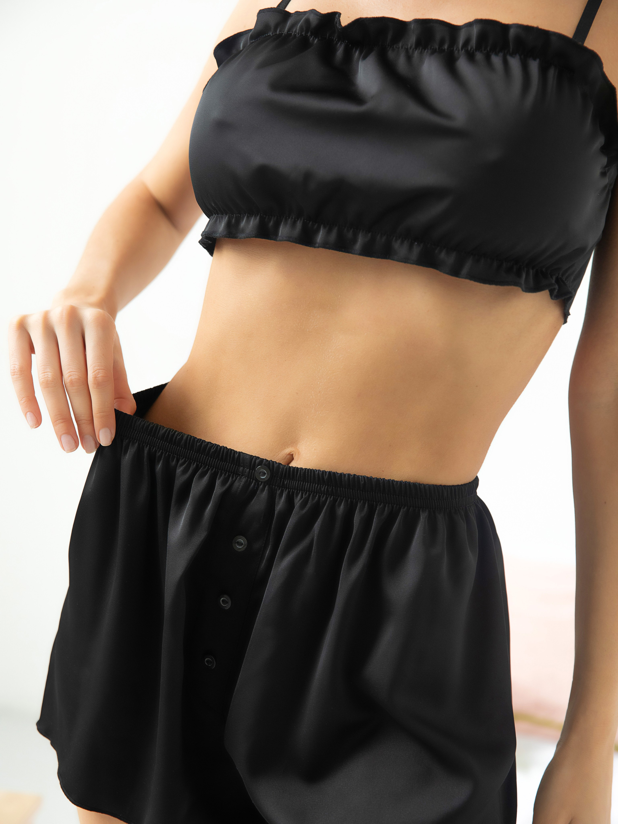 Женские пижамы. Фотостудия предметной и модельной съёмки для маркетплейсов