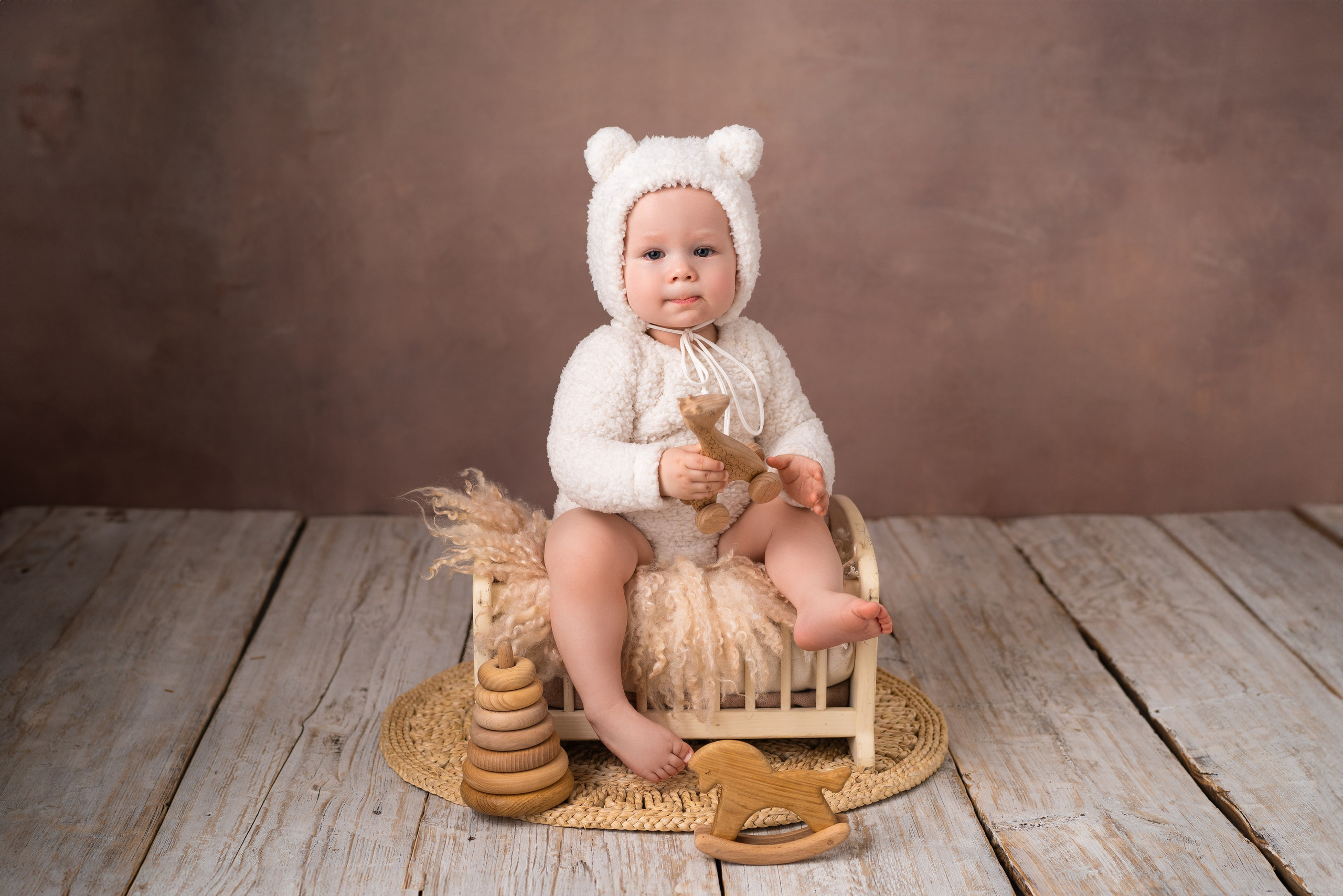 Годики. Newborn фотограф в Москве — Фотофеи. Съемка новорожденных и детей до года