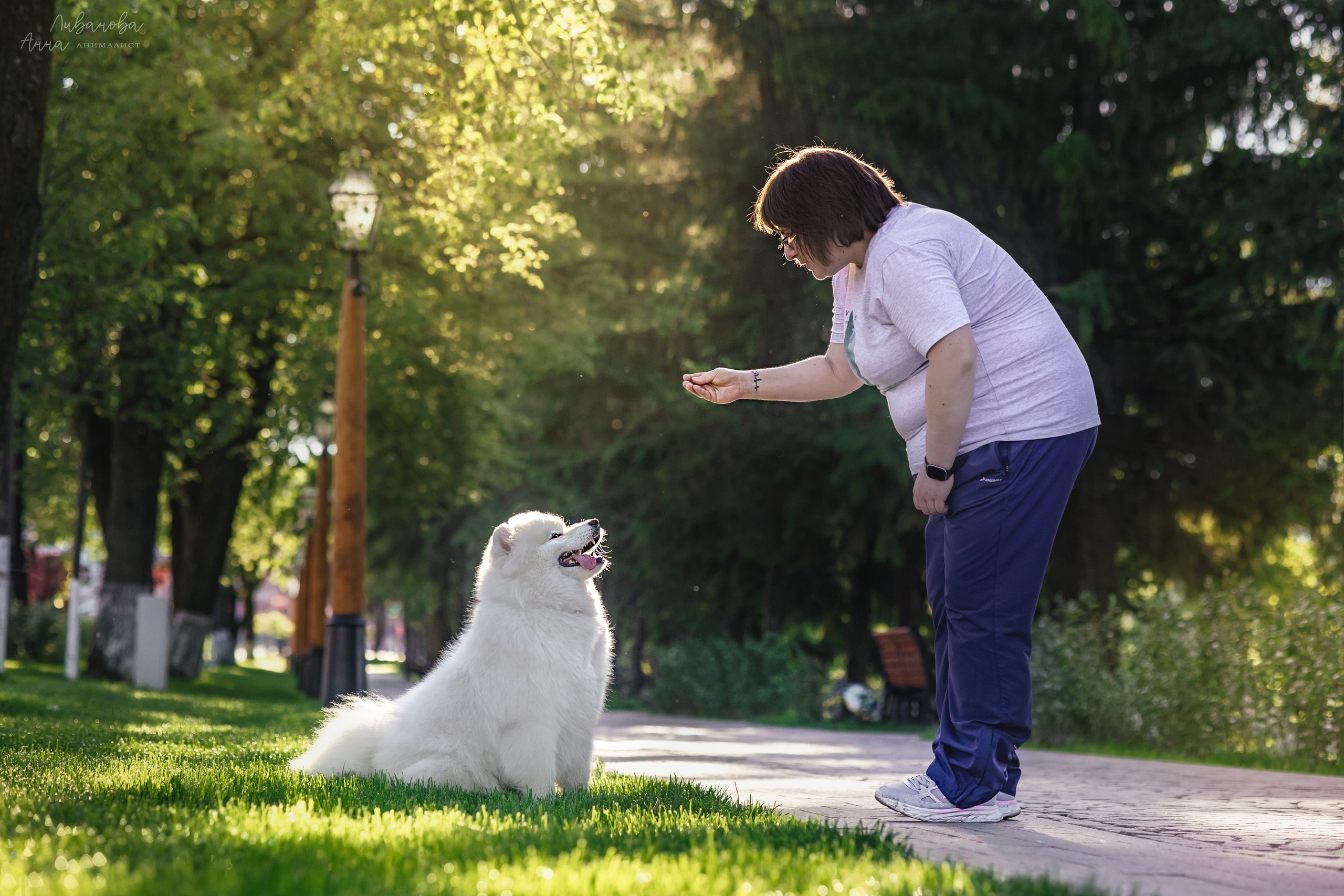 Наташа и Кимми. Фотограф анималист Аня Ливанова | Рыбинск