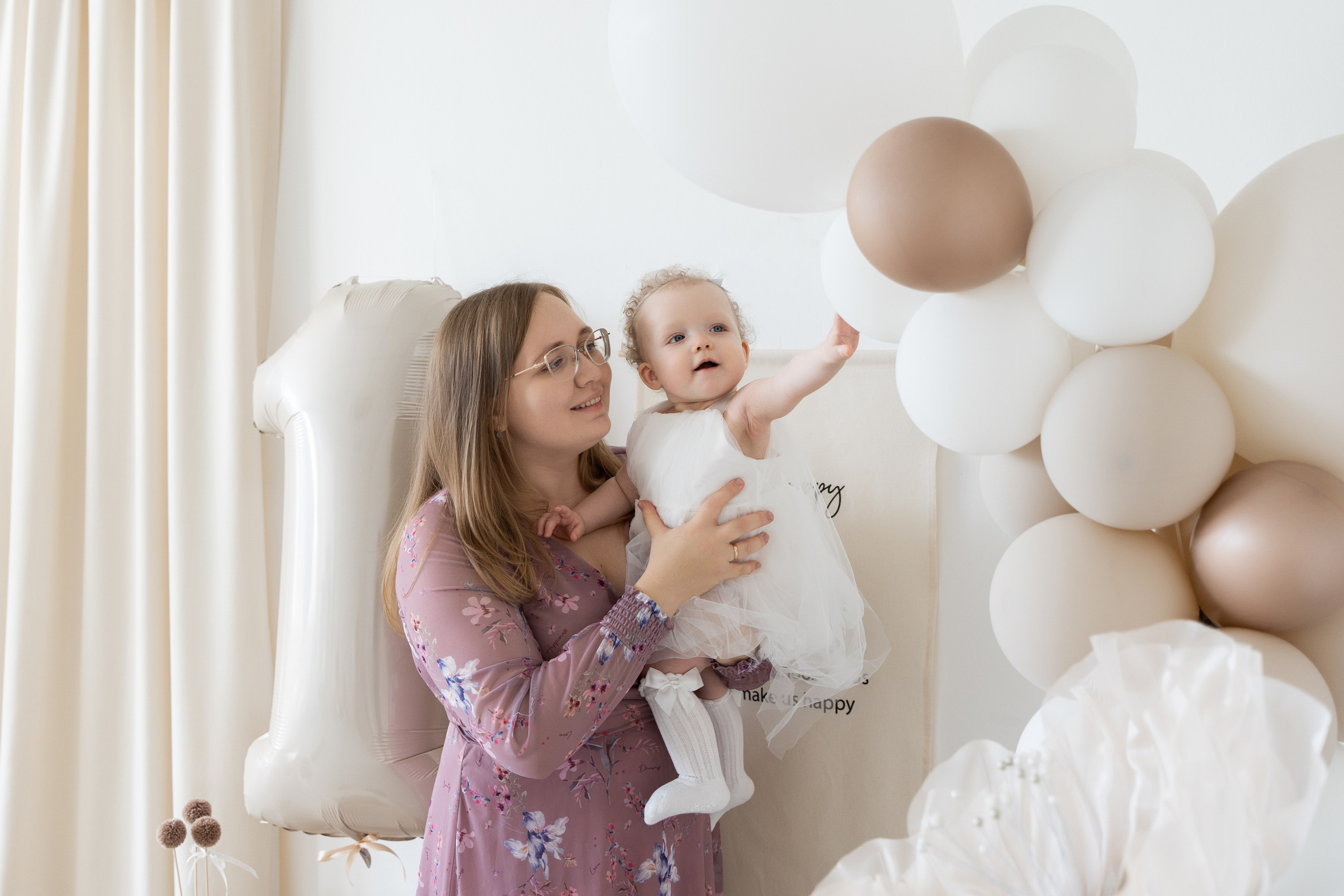 Танечке 1 год. Фотограф Татьяна Мамонтова