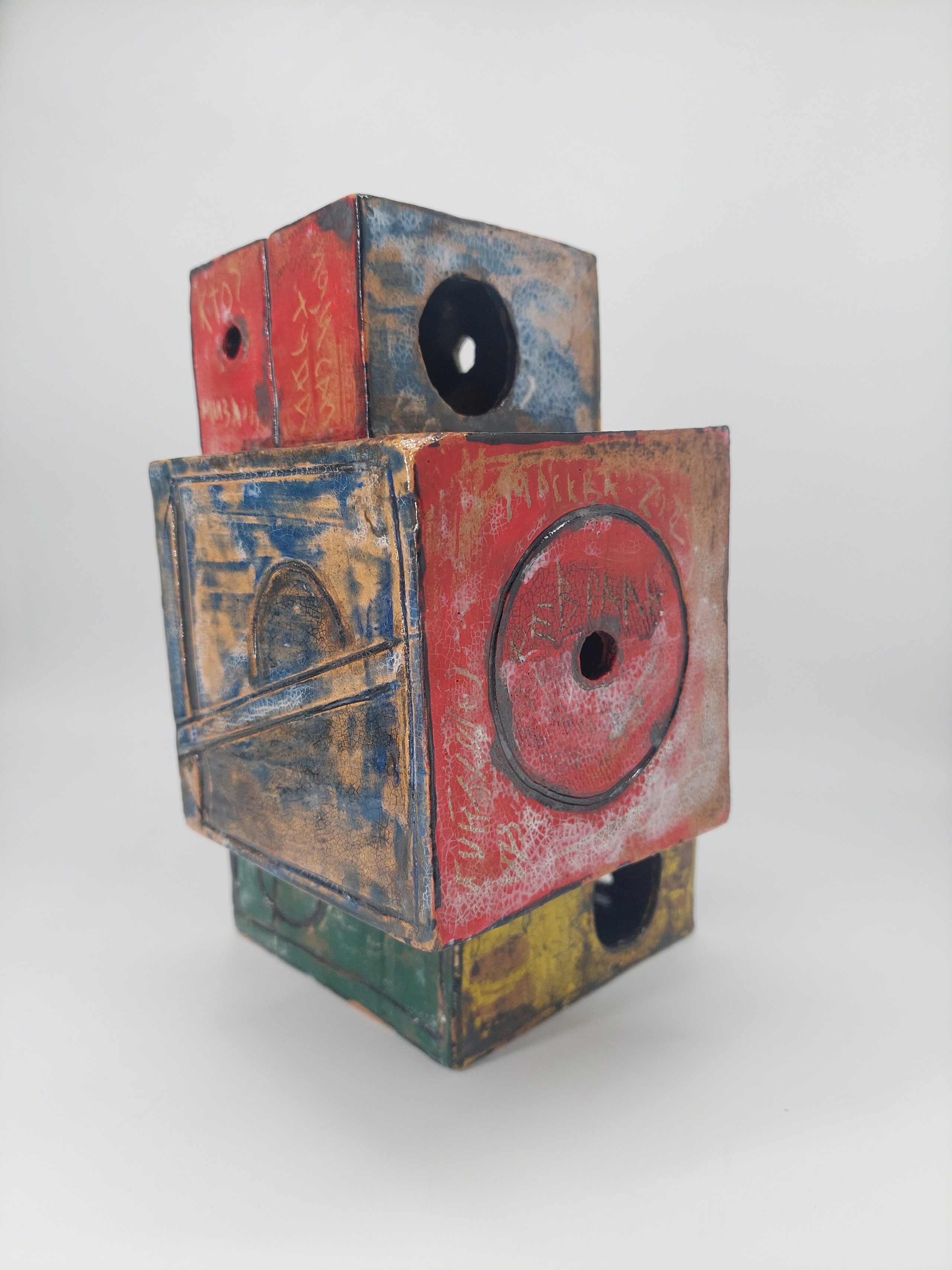 Кубики. Керамика с историей. Елена Рогалёва